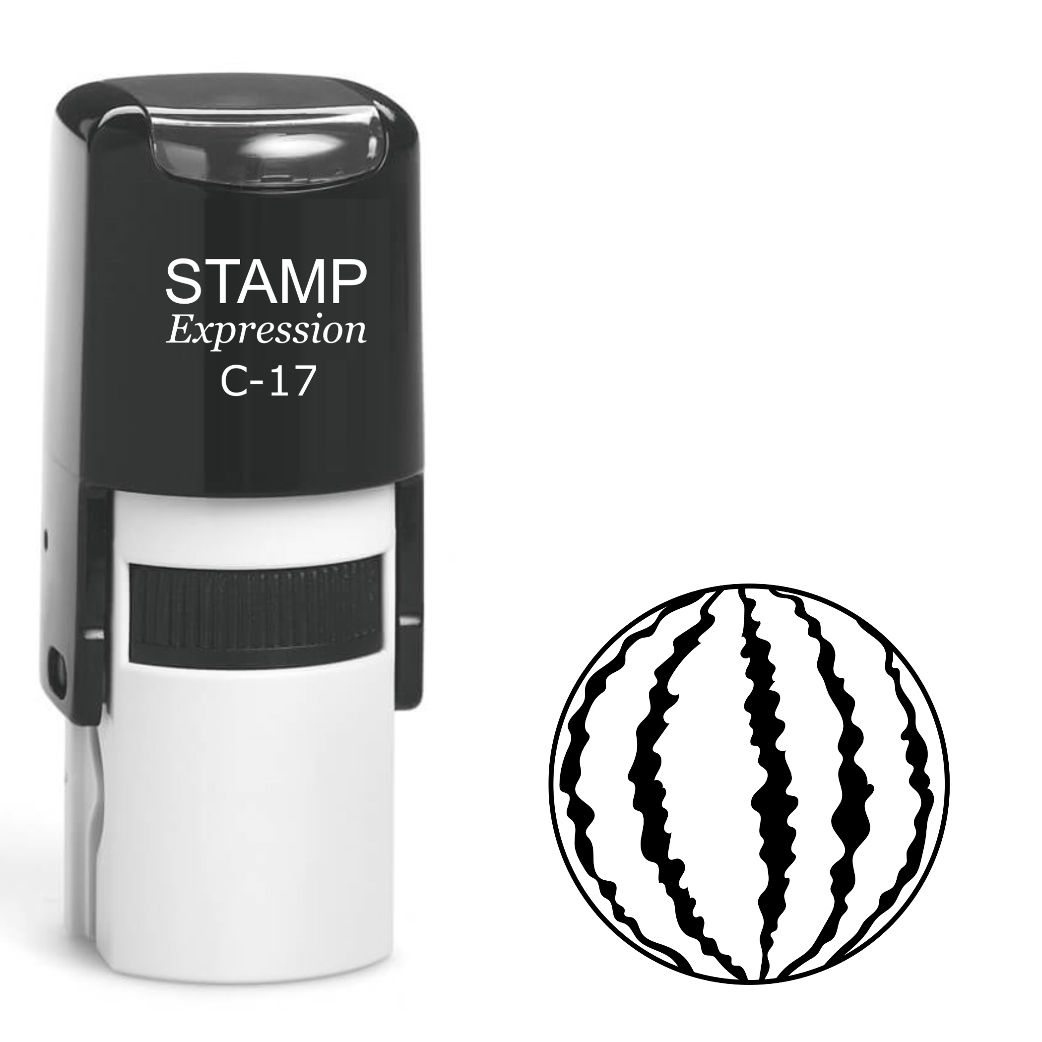 Watermelon Self Inking Rubber Stamp (SH-62138)