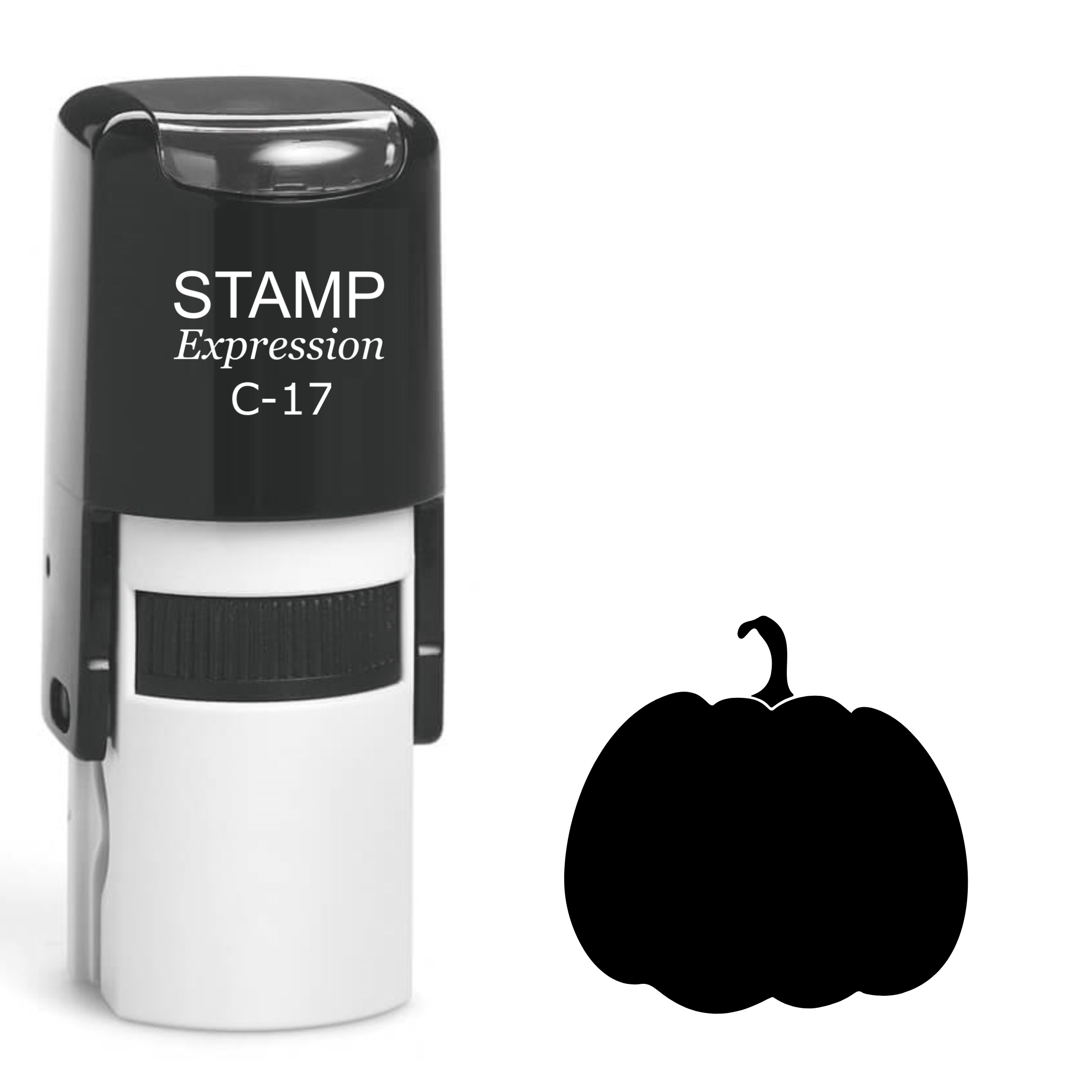 Pumpkin Self Inking Rubber Stamp (SH-62143)