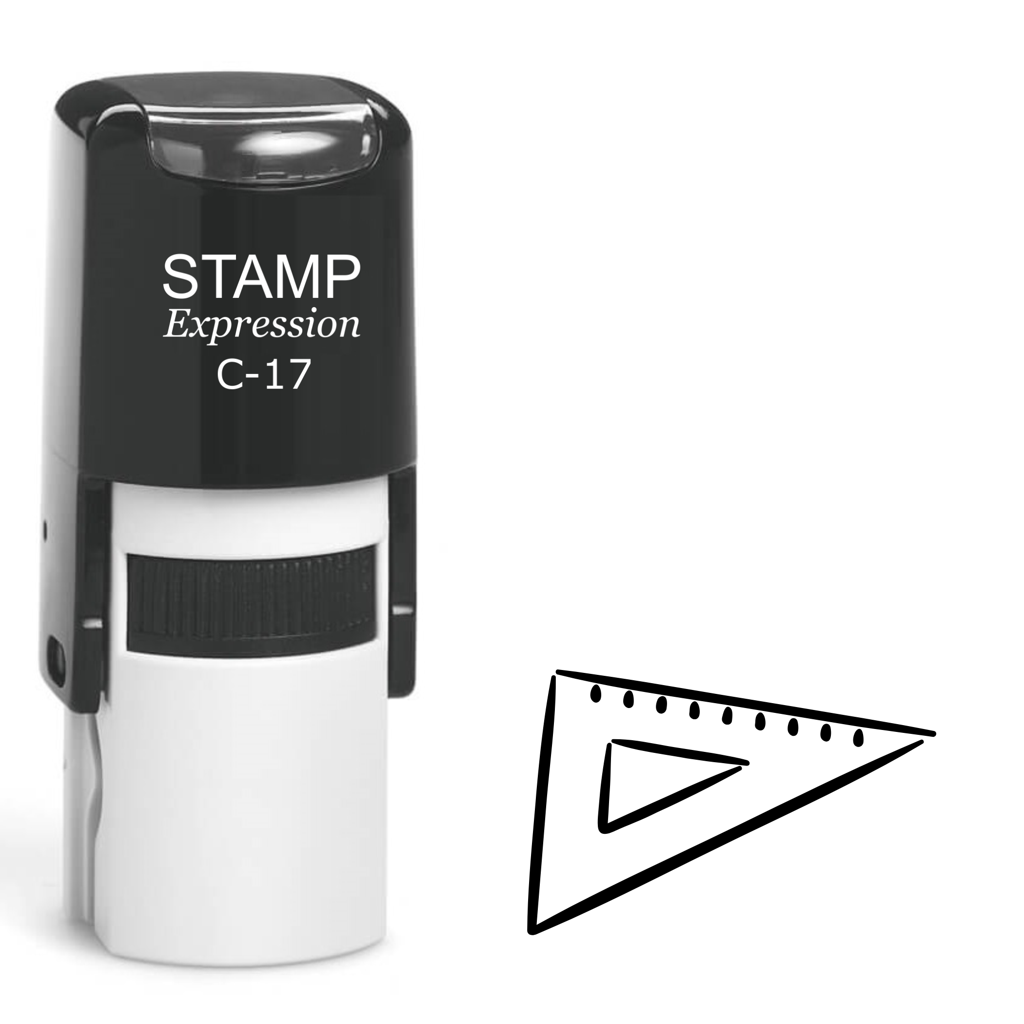 Ruler Self Inking Rubber Stamp (SH-62161)