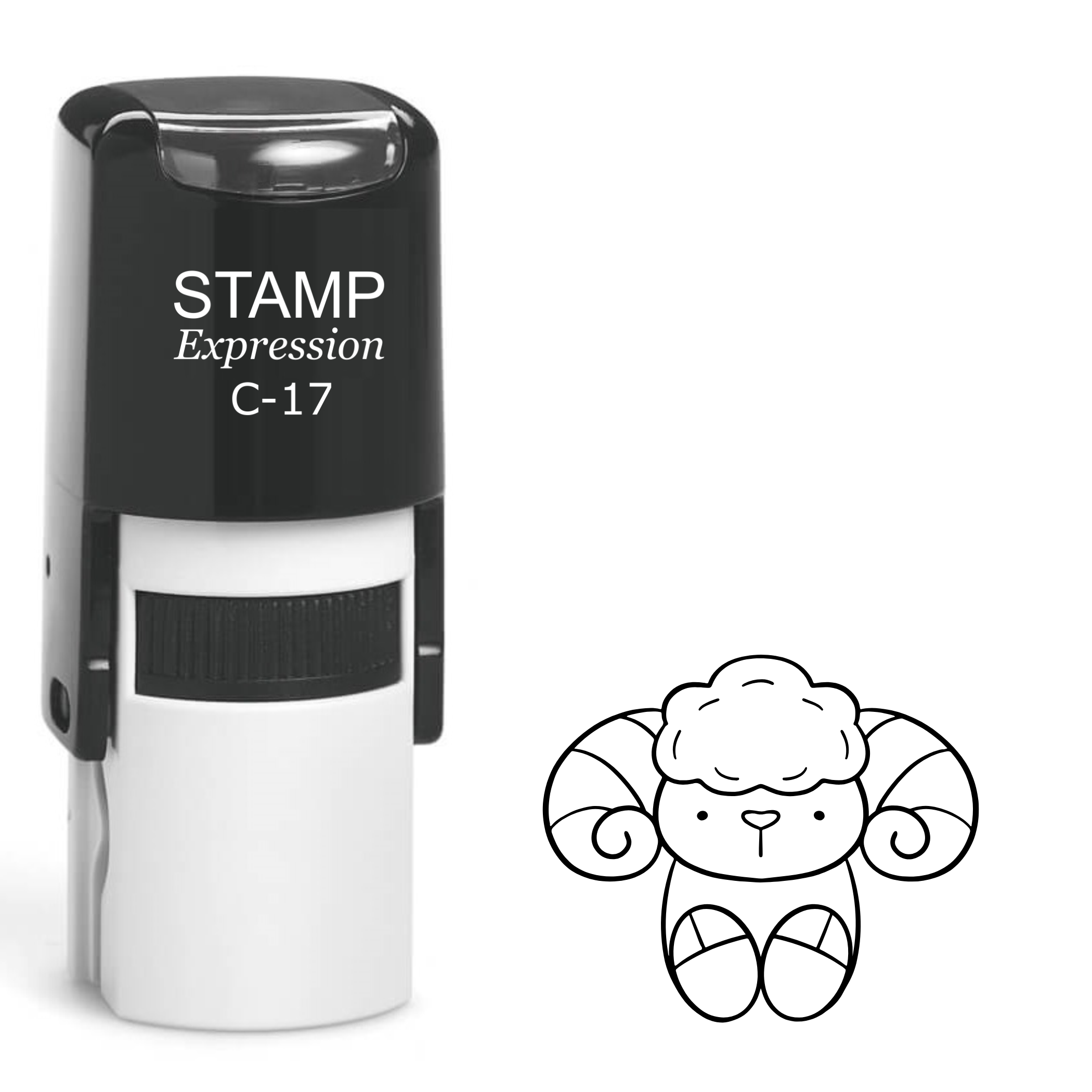 Ram Self Inking Rubber Stamp (SH-62182)