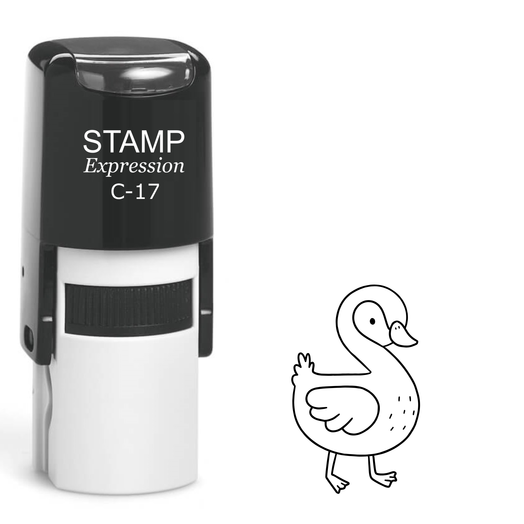 Duck Self Inking Rubber Stamp (SH-62192)