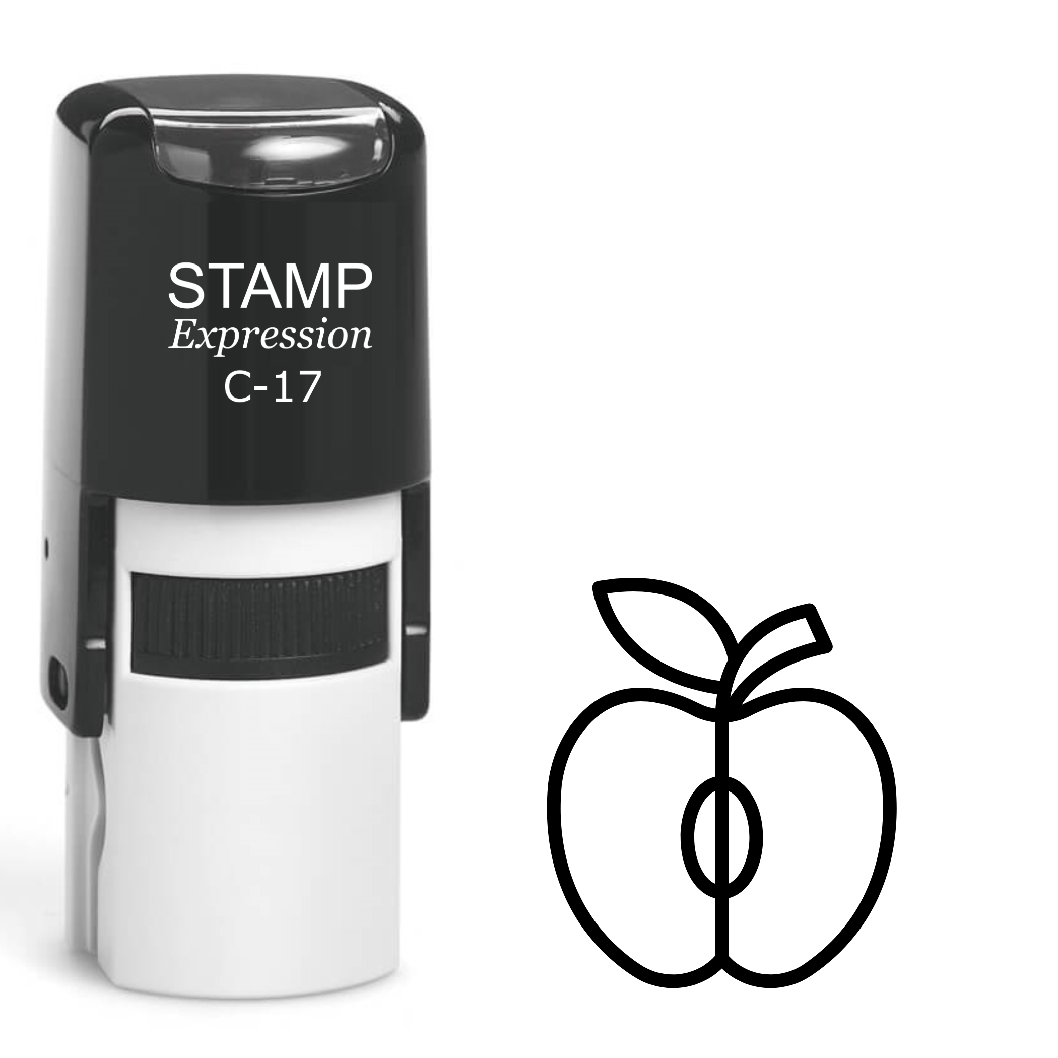 Apple Self Inking Rubber Stamp (SH-62212)