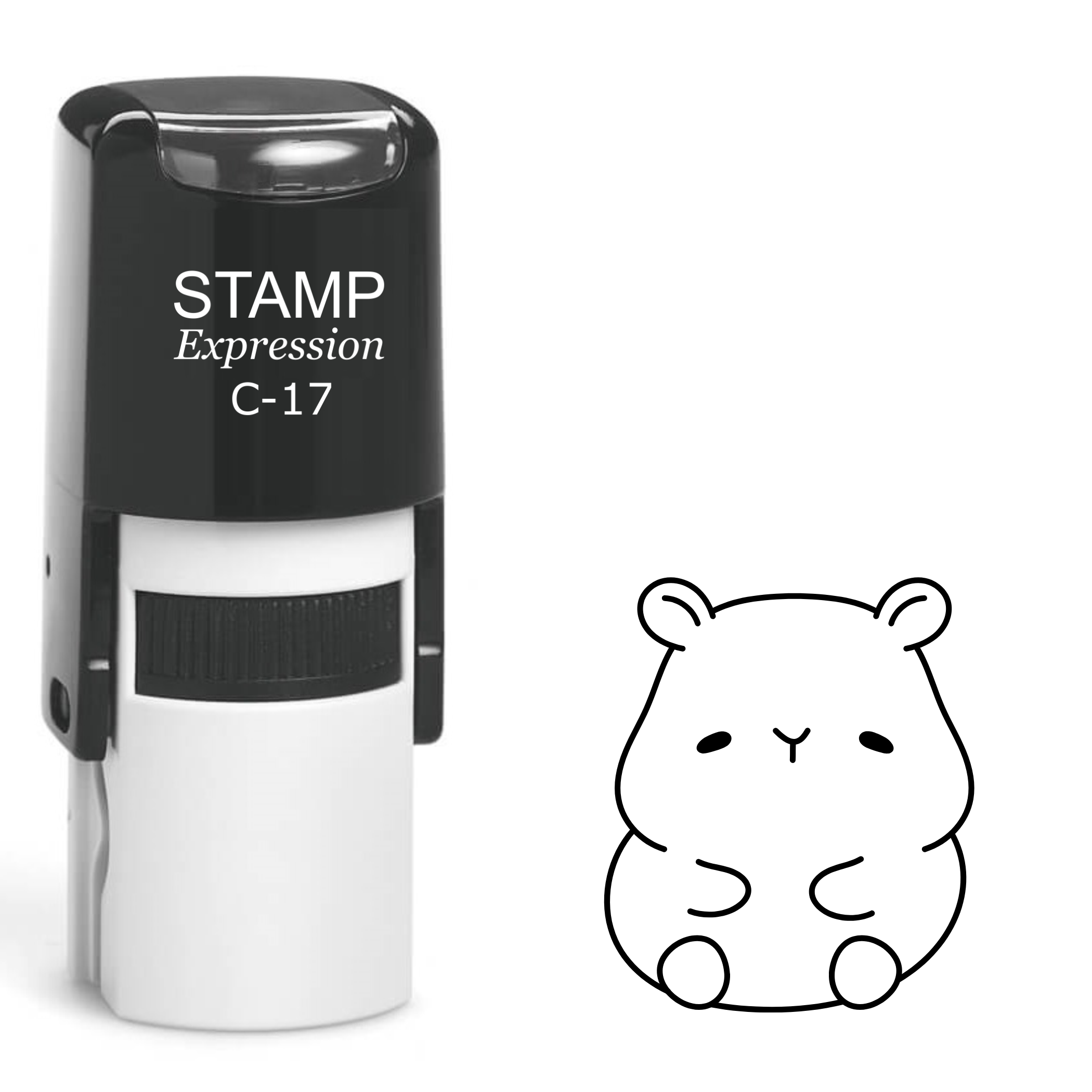 Hamster Self Inking Rubber Stamp (SH-62213)