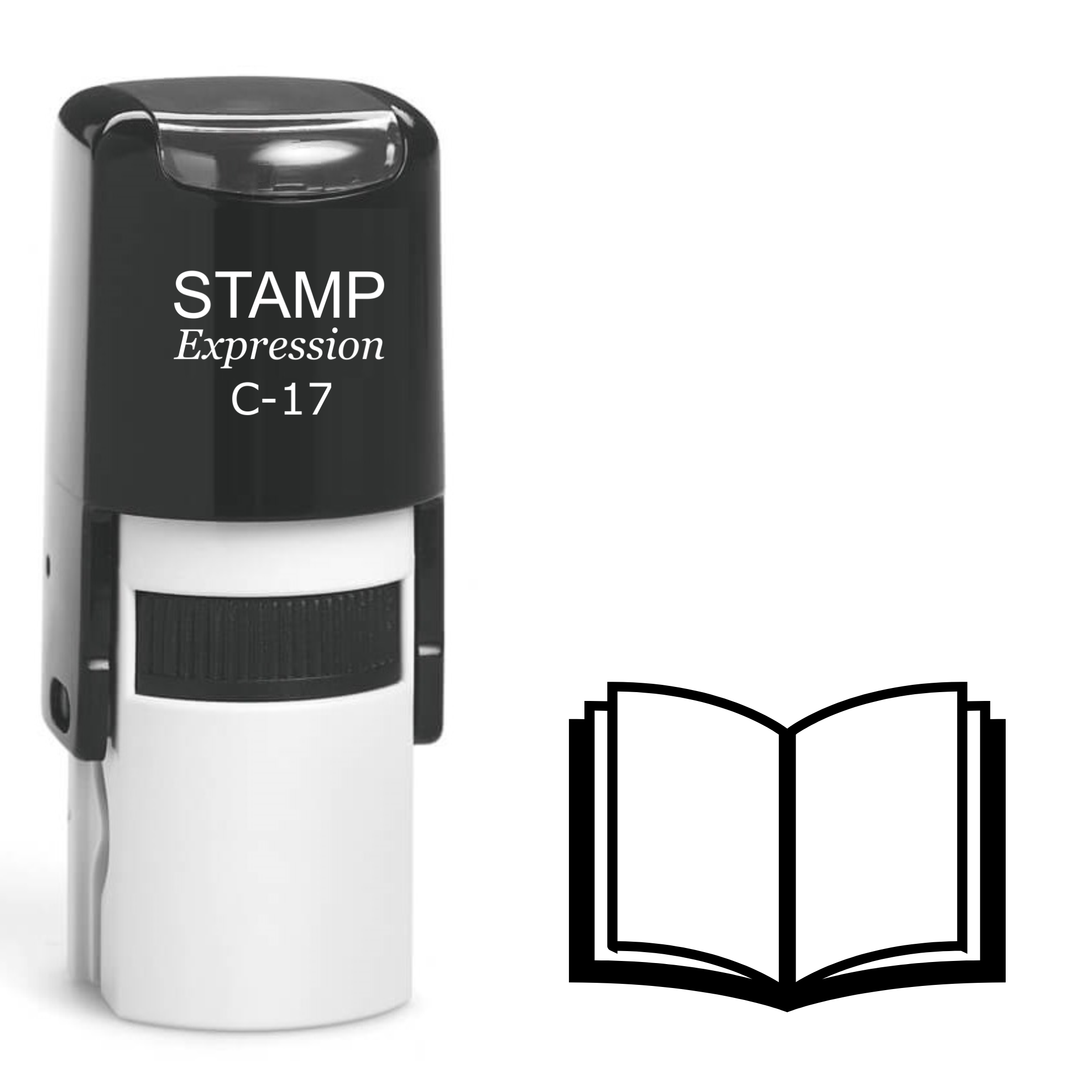 Book Self Inking Rubber Stamp (SH-62230)
