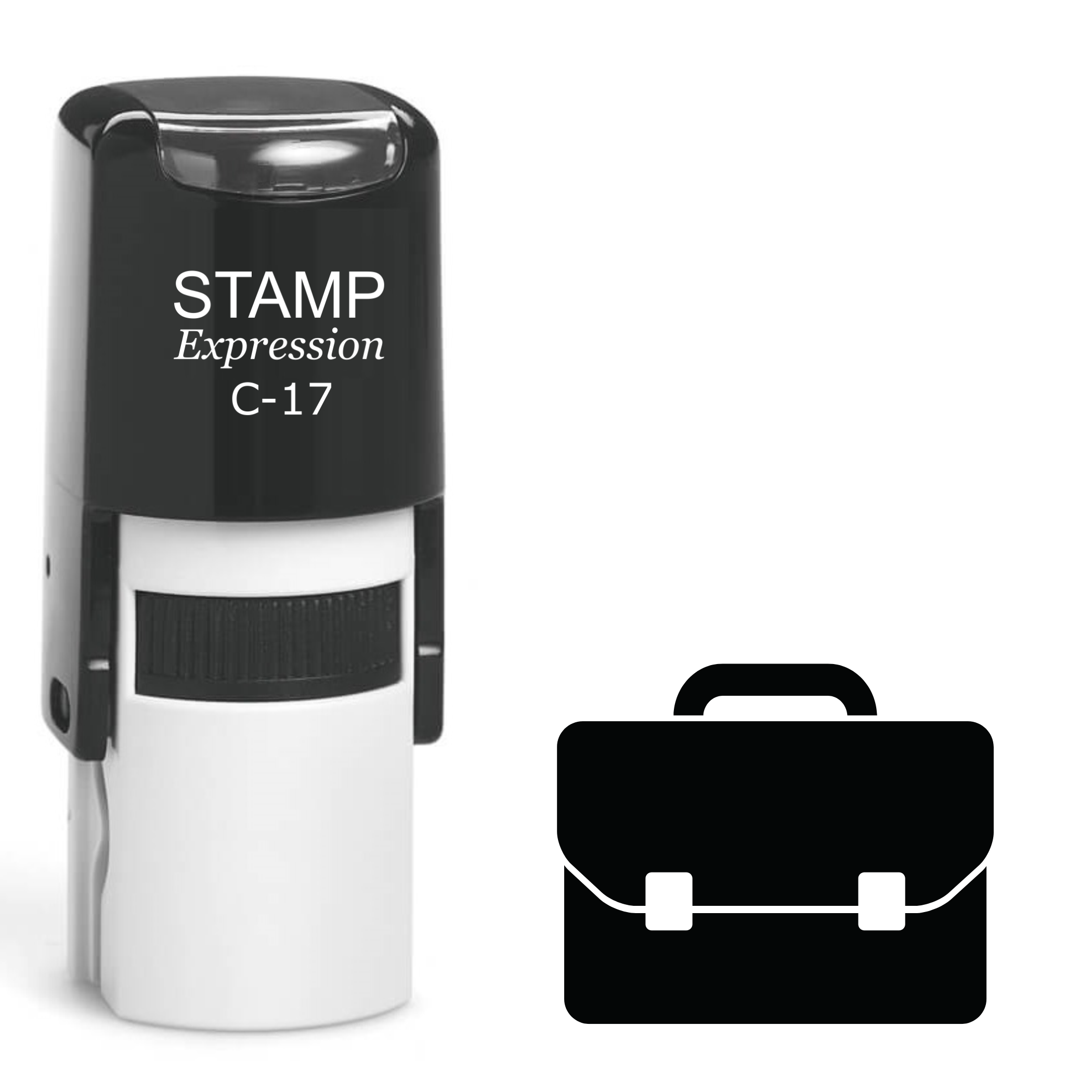 Briefcase Self Inking Rubber Stamp (SH-62233)