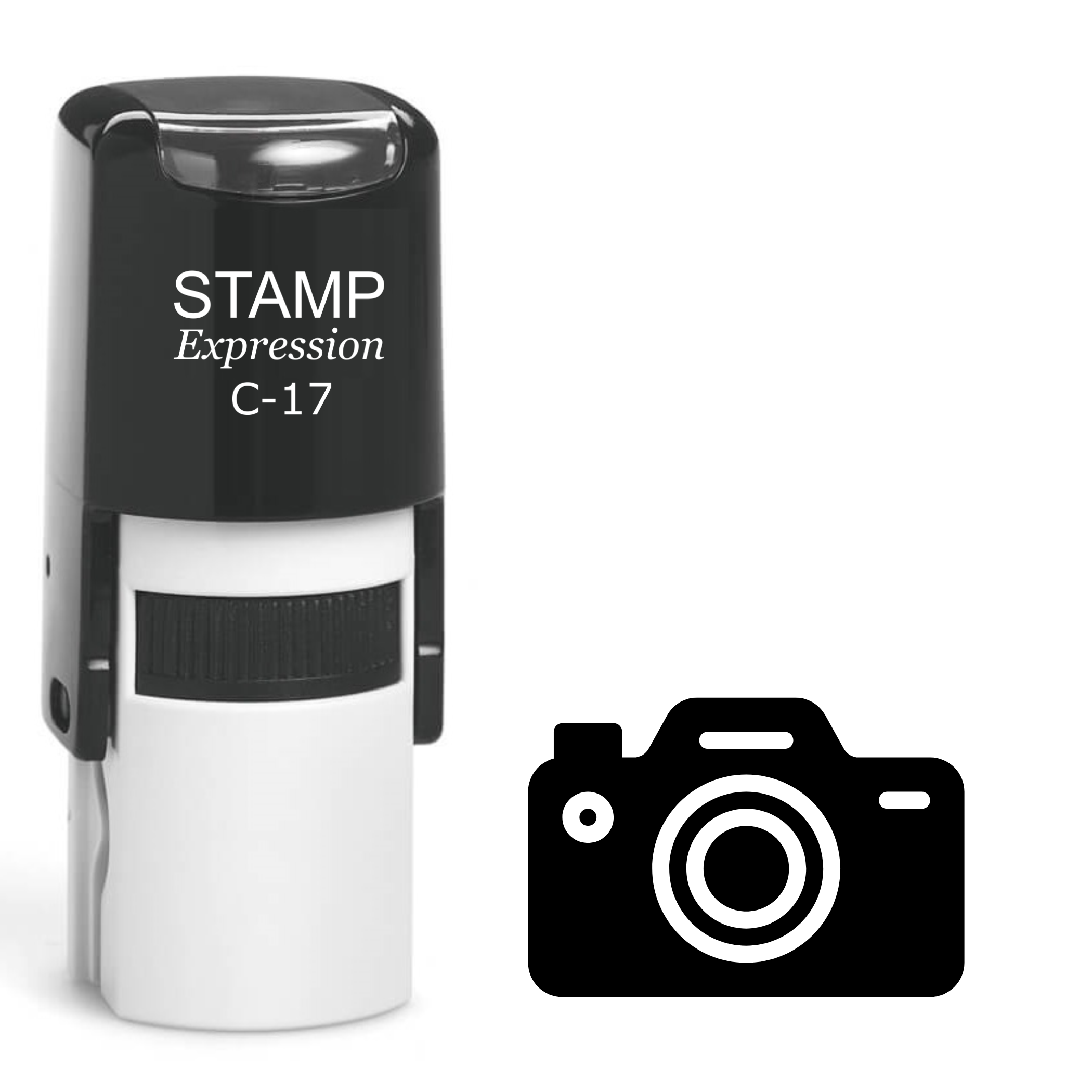 Photo Camera Self Inking Rubber Stamp (SH-62240)