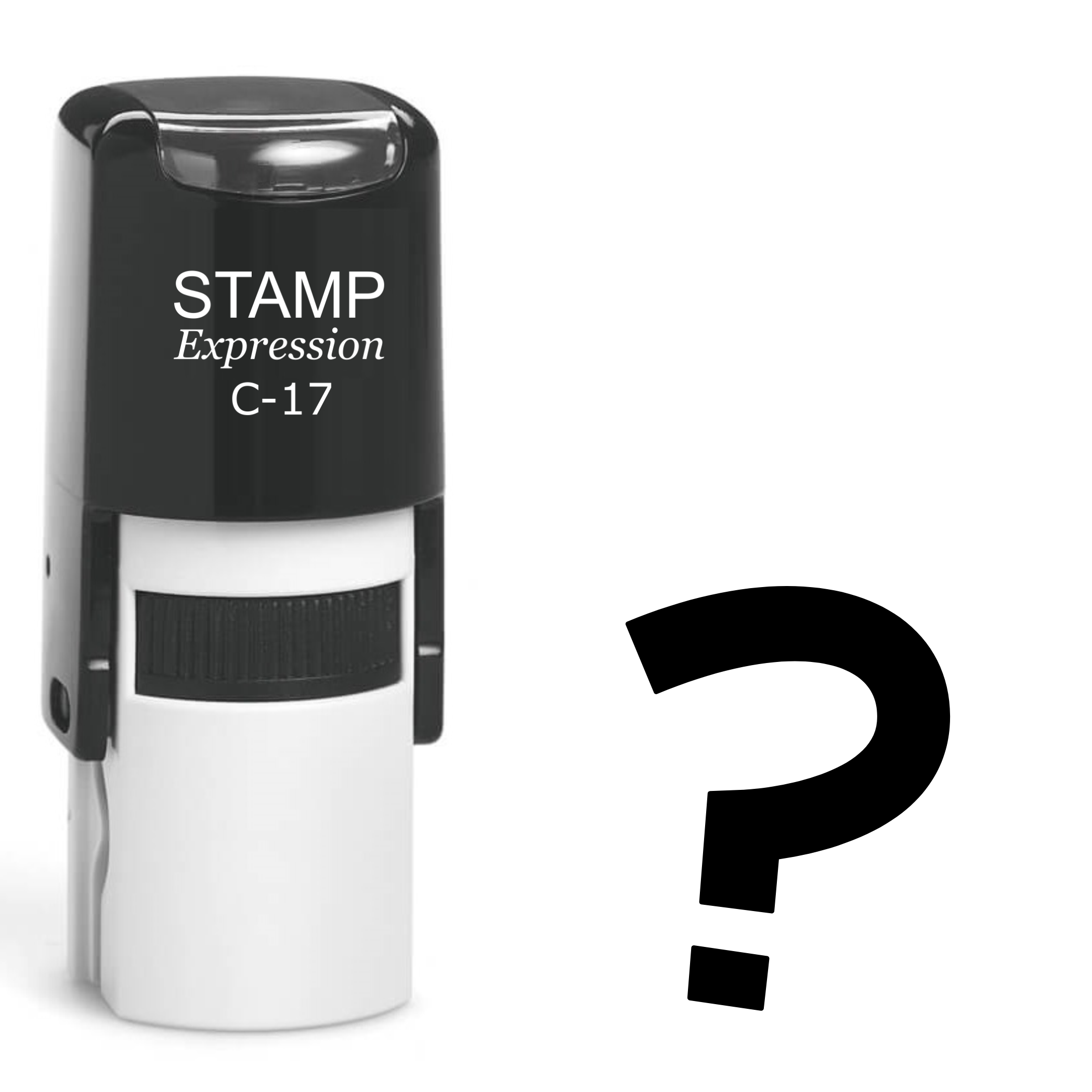 Question Mark Self Inking Rubber Stamp (SH-62283)