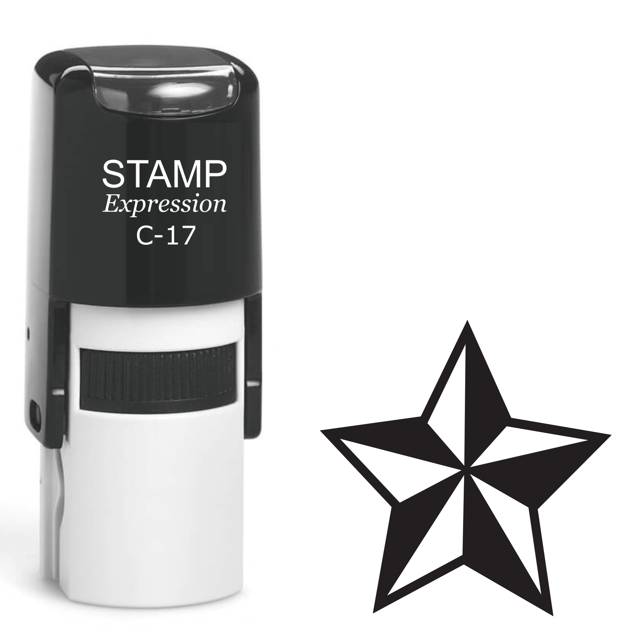 Star Self Inking Rubber Stamp (SH-62287)