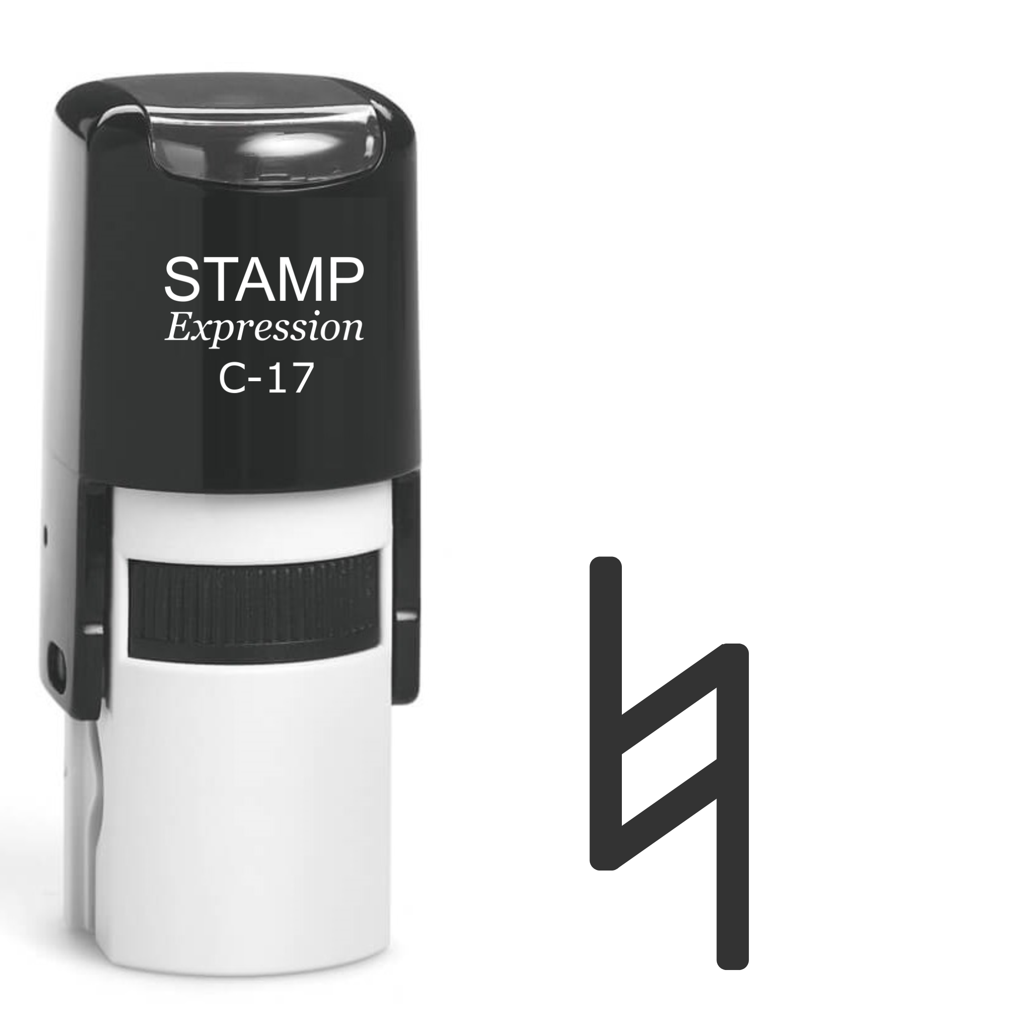 Natural Music Symbol Self Inking Rubber Stamp (SH-62293)