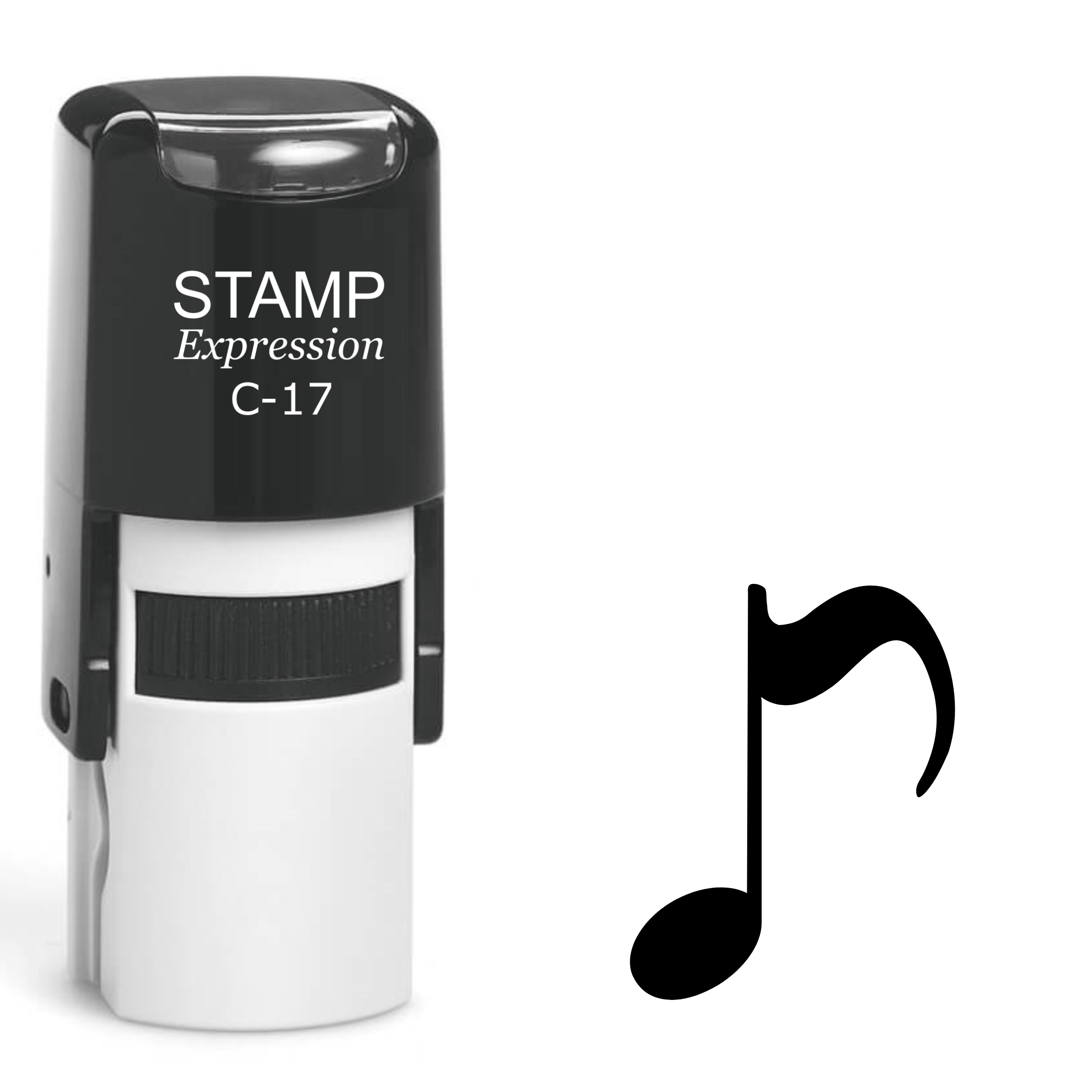 Music Note Self Inking Rubber Stamp (SH-62299)