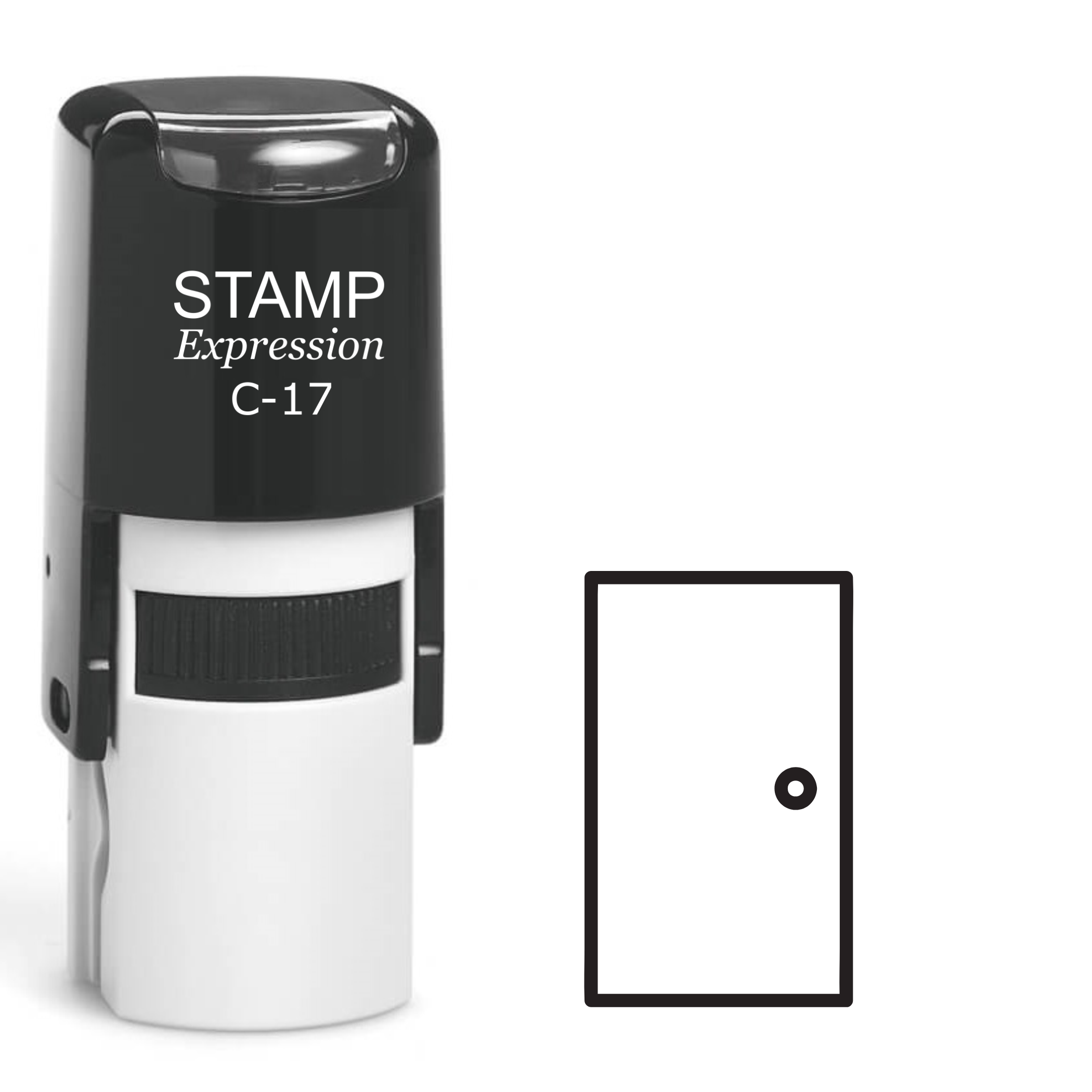 Door Self Inking Rubber Stamp (SH-62325)