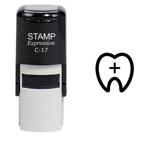 Dental Tooth Self Inking Rubber Stamp (SH-6235)