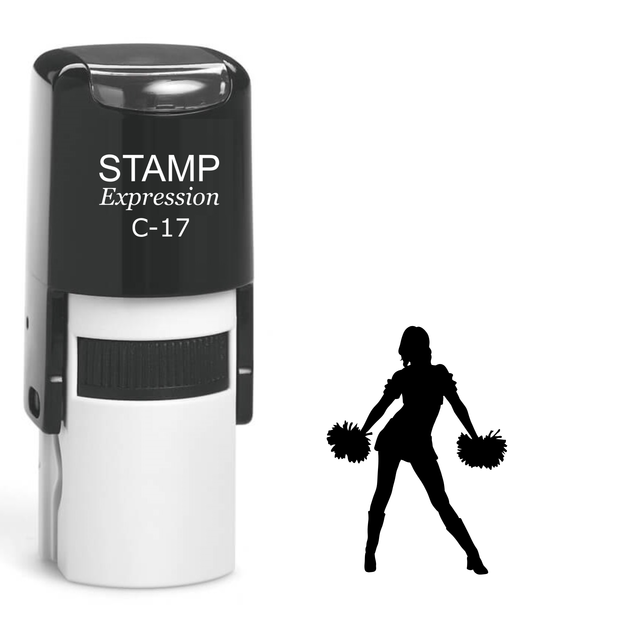 Cheerleader Self Inking Rubber Stamp (SH-62357)