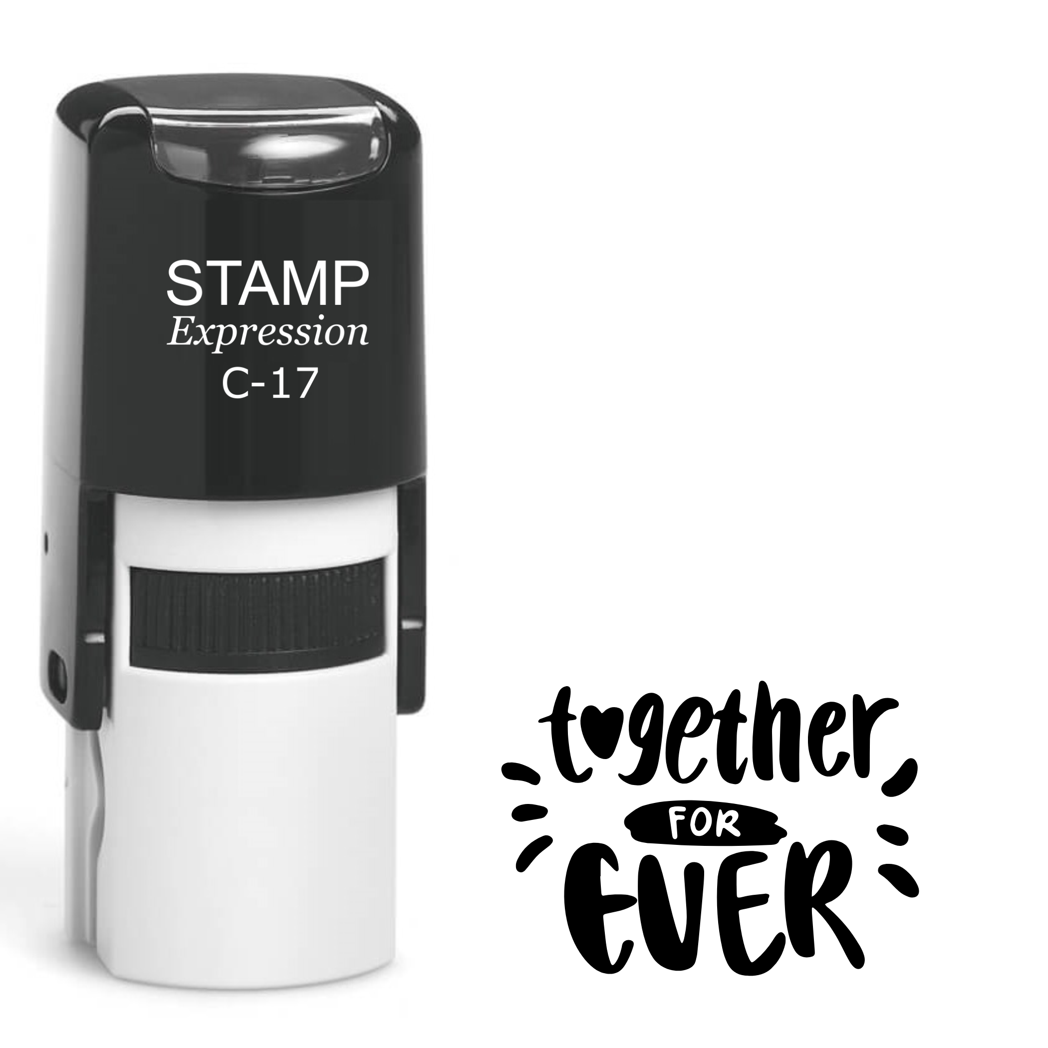Together Forever Self Inking Rubber Stamp (SH-62389)
