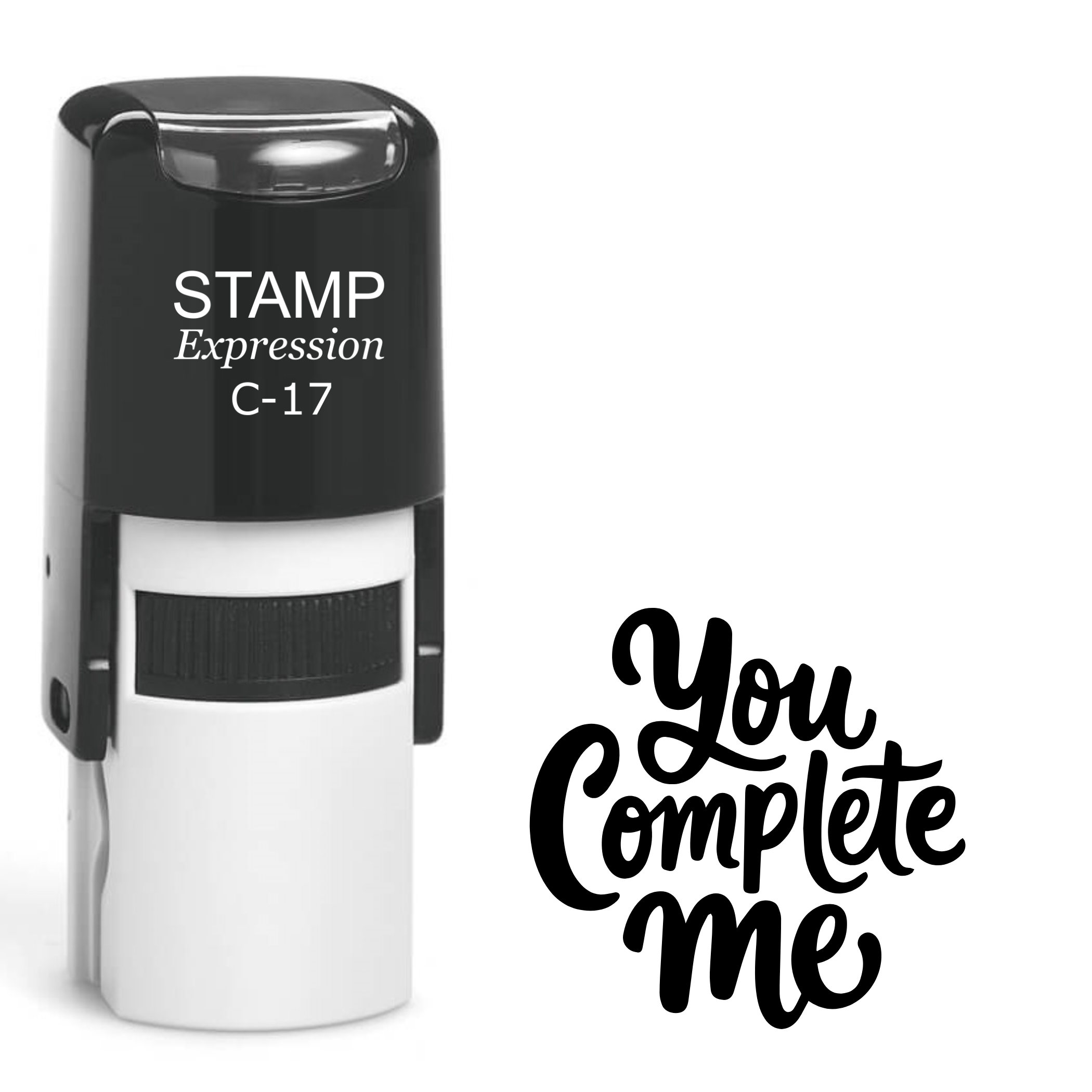 You Complete Me Self Inking Rubber Stamp (SH-62390)