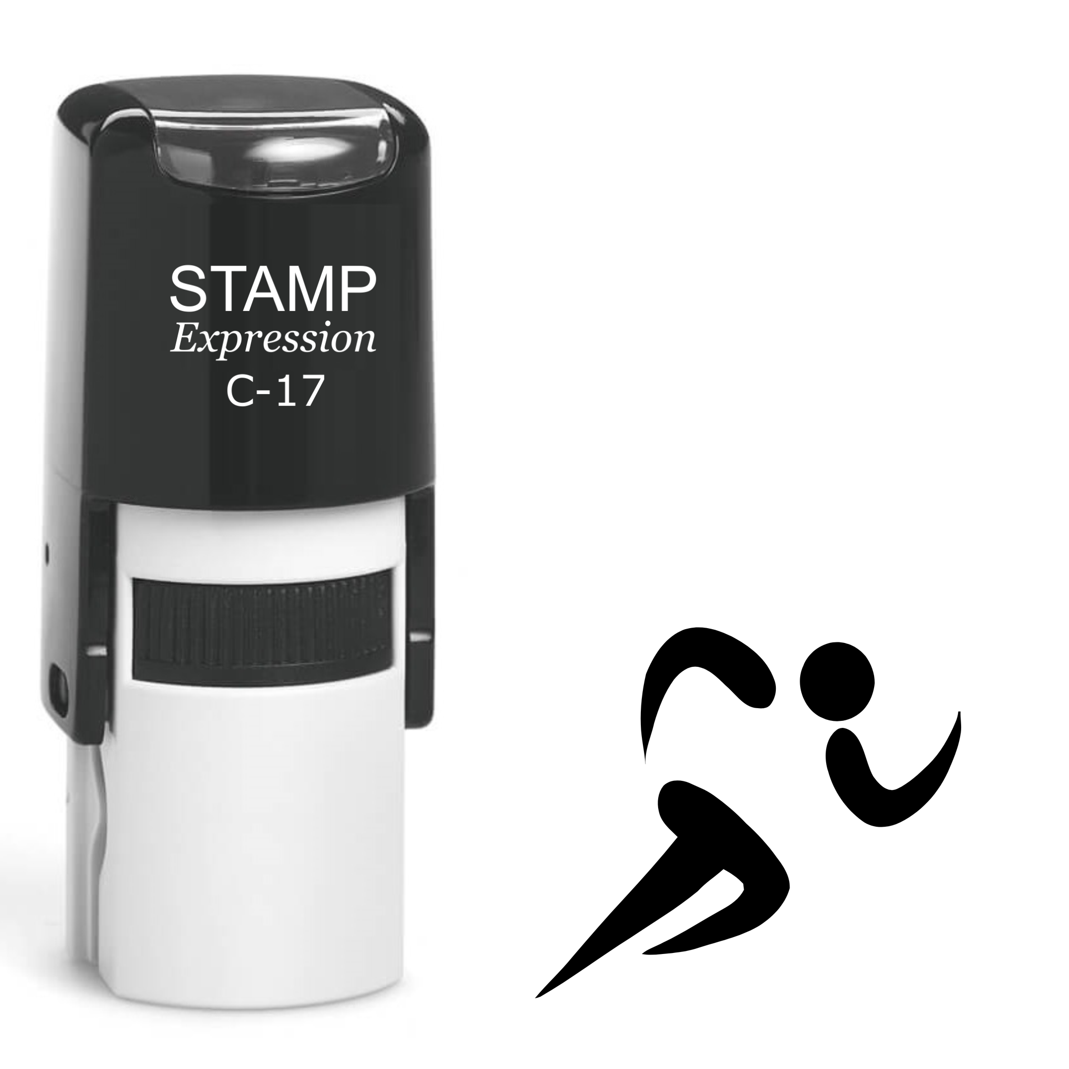 Runner Self Inking Rubber Stamp (SH-62443)