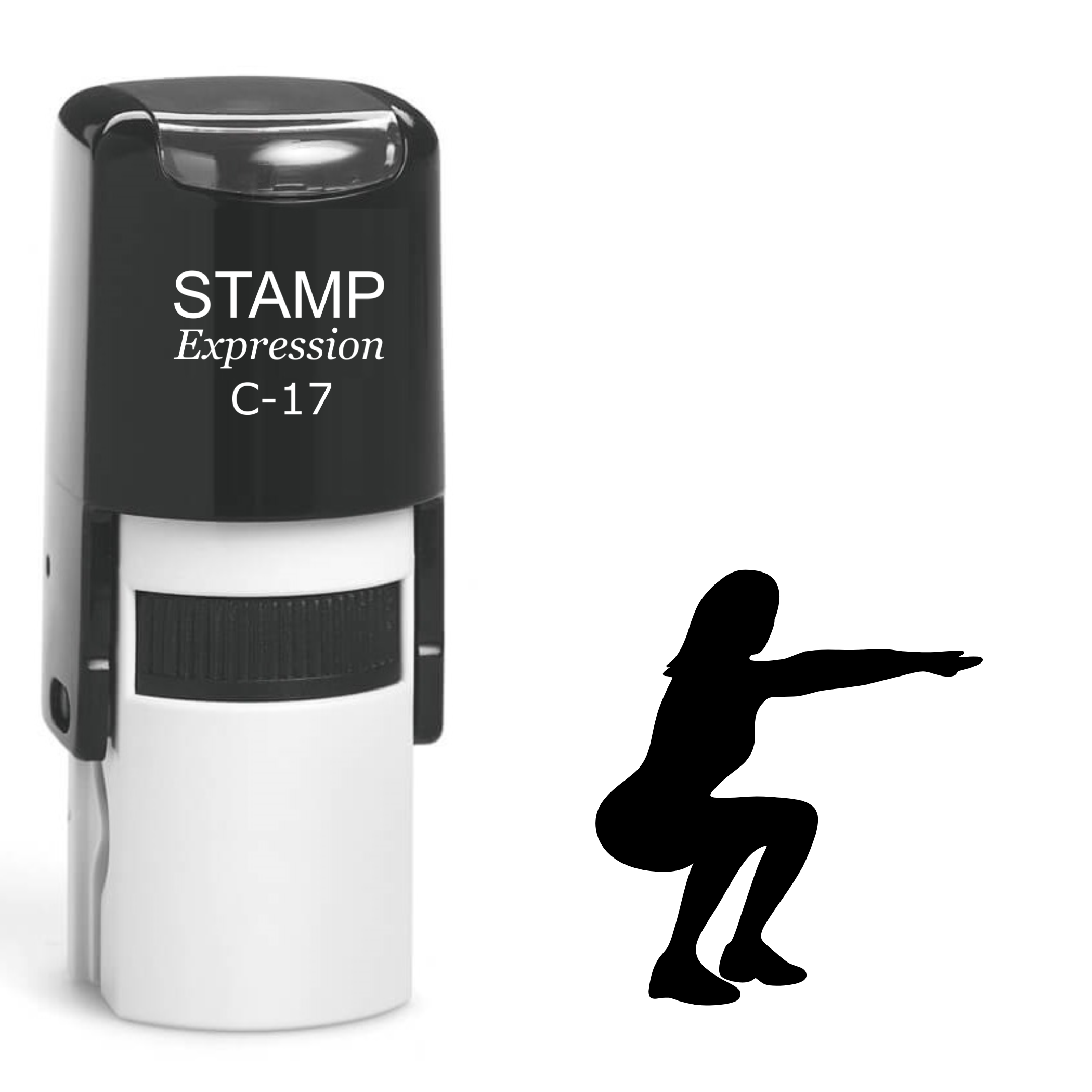 Working Out Self Inking Rubber Stamp (SH-62450)