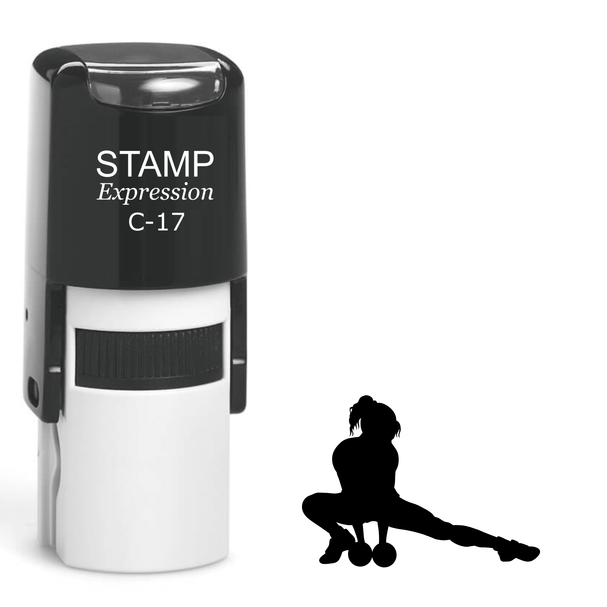 Working Out Self Inking Rubber Stamp (SH-62458)
