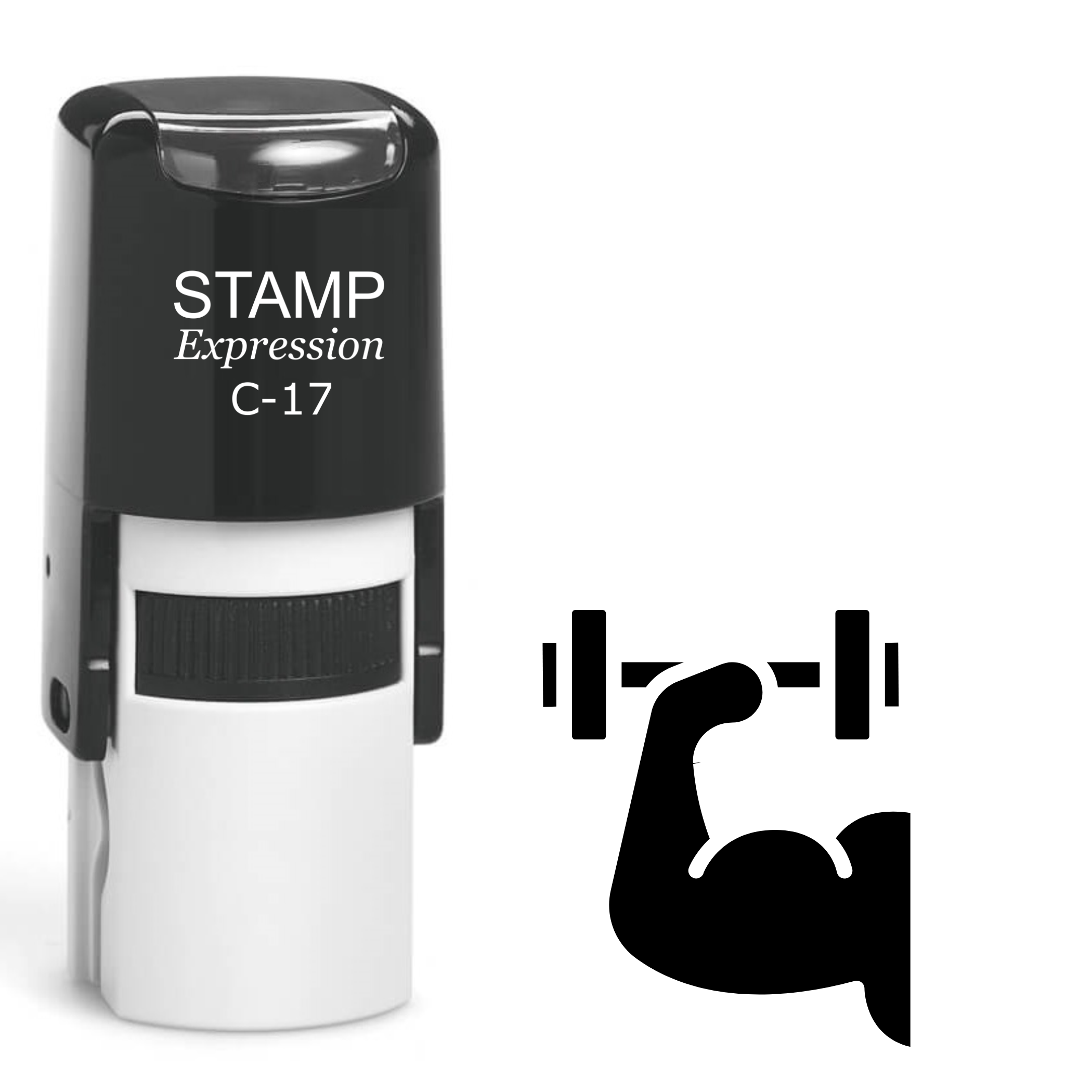 Working Out Self Inking Rubber Stamp (SH-62459)