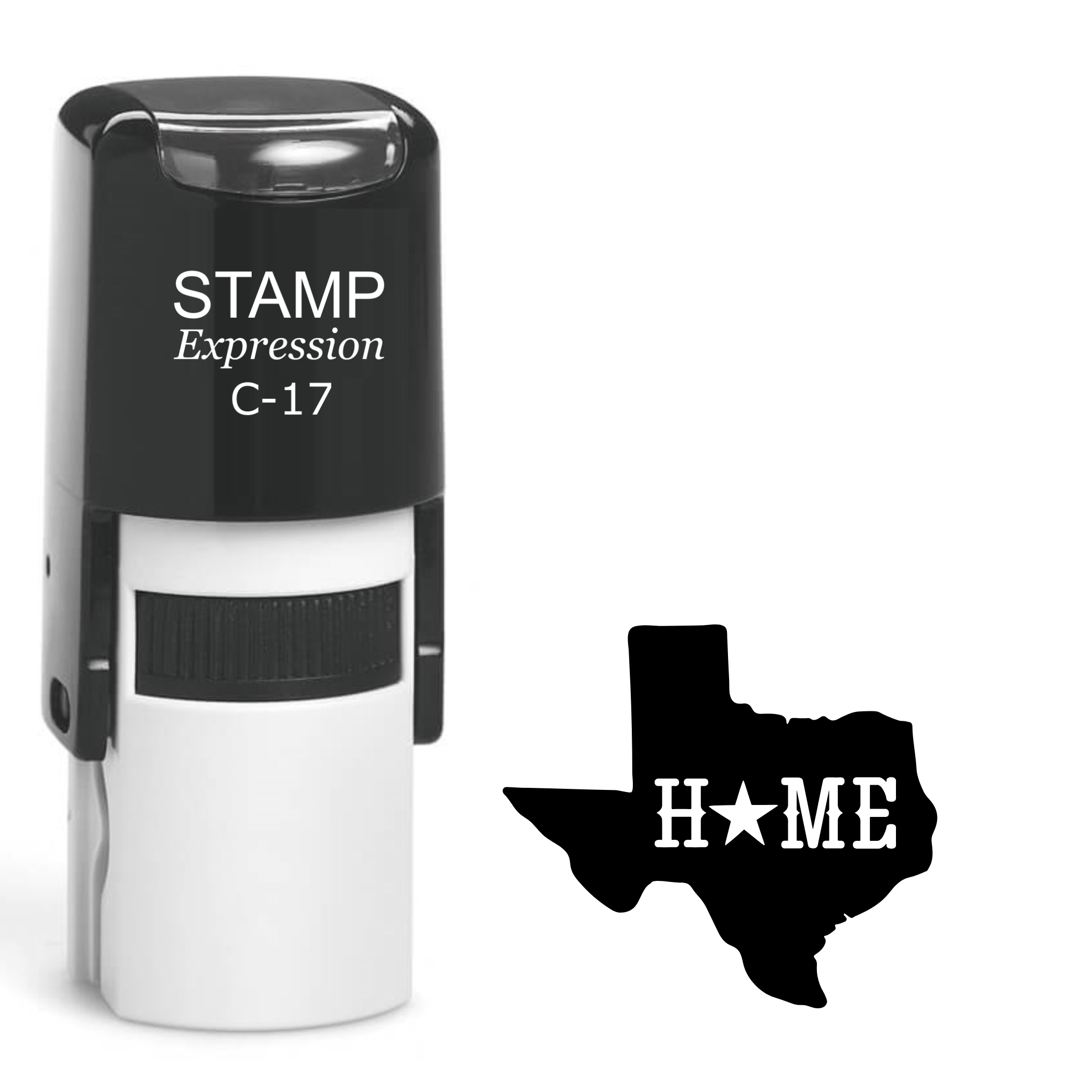 Texas State Home Self Inking Rubber Stamp (SH-62461)