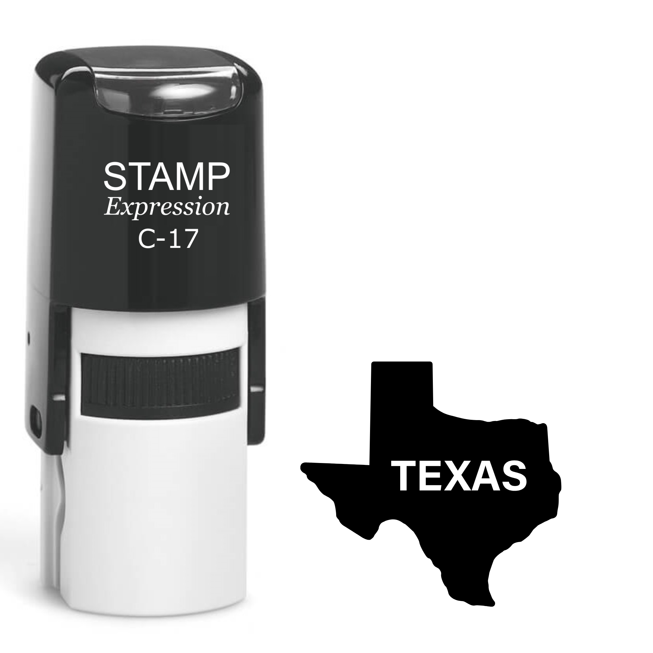 Texas State Home Self Inking Rubber Stamp (SH-62463)