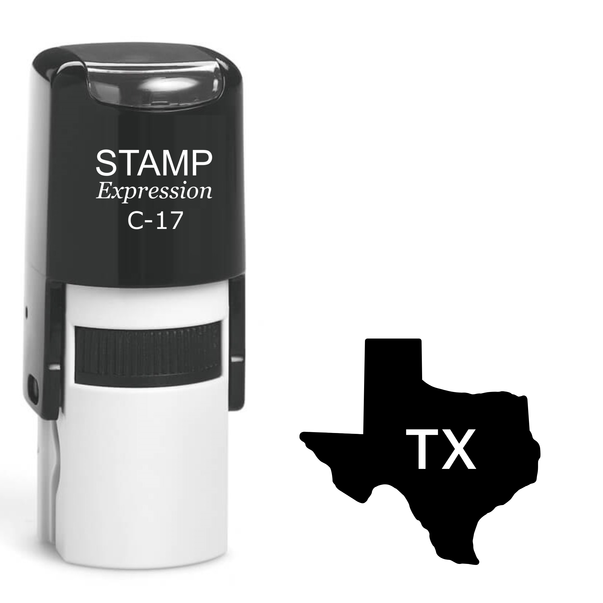 Texas State Home Self Inking Rubber Stamp (SH-62465)