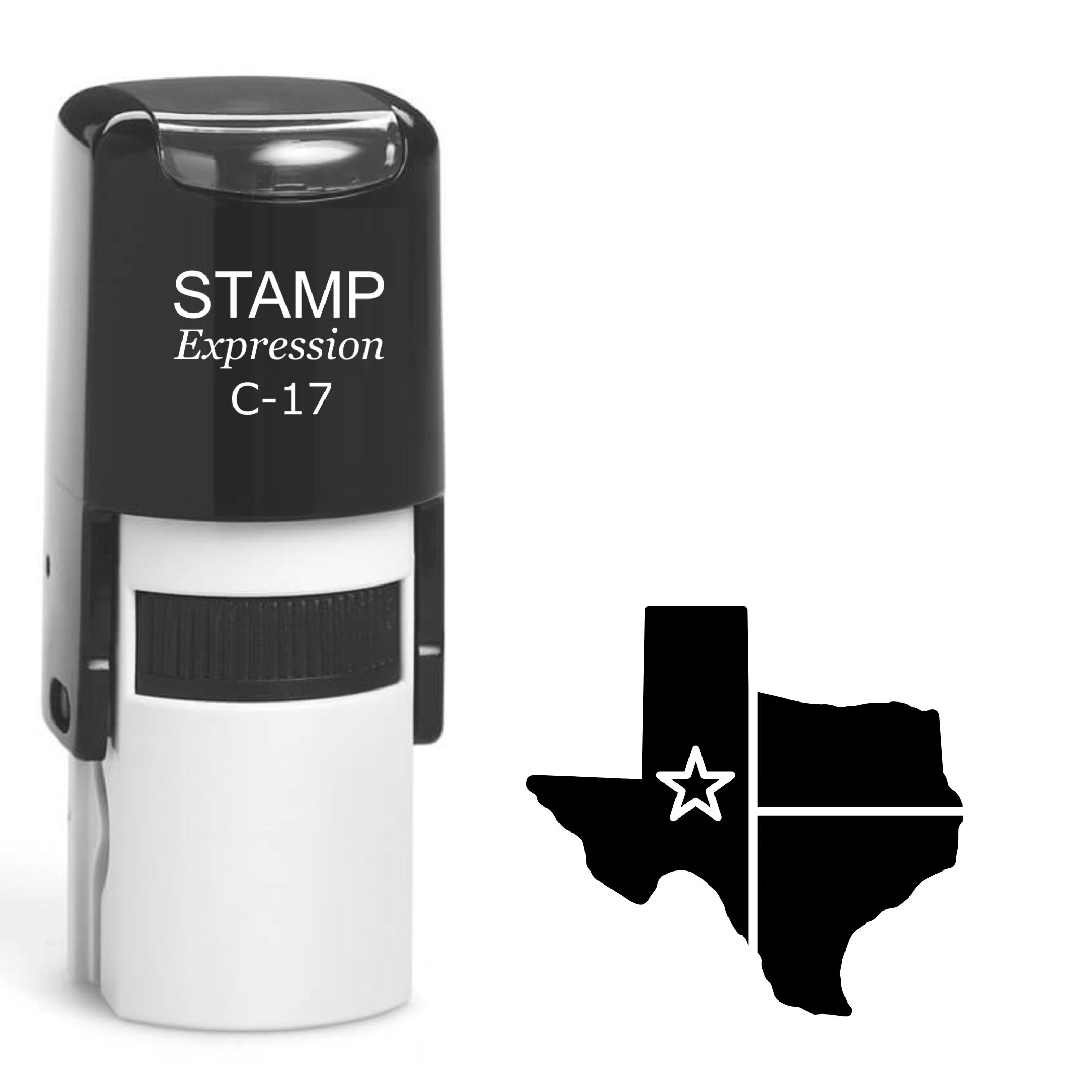 Texas State Home Self Inking Rubber Stamp (SH-62466)