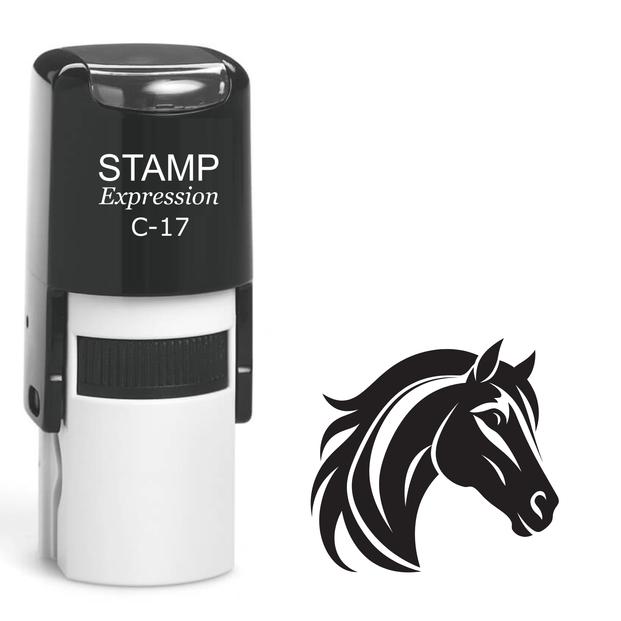 Horse Self Inking Rubber Stamp (SH-62474)
