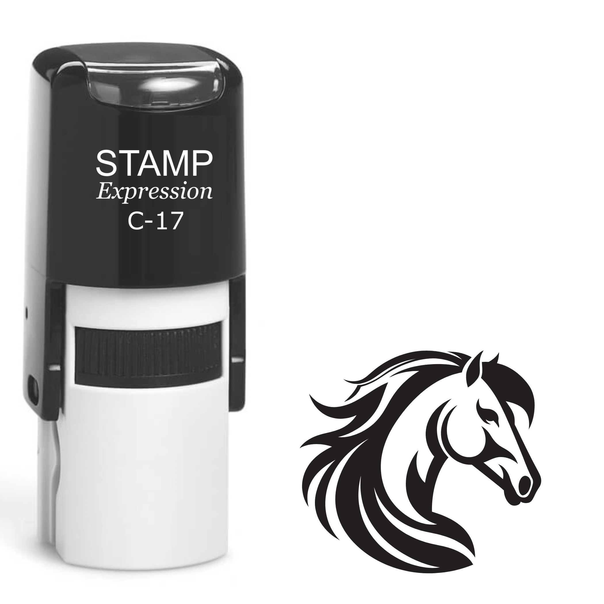 Horse Self Inking Rubber Stamp (SH-62477)