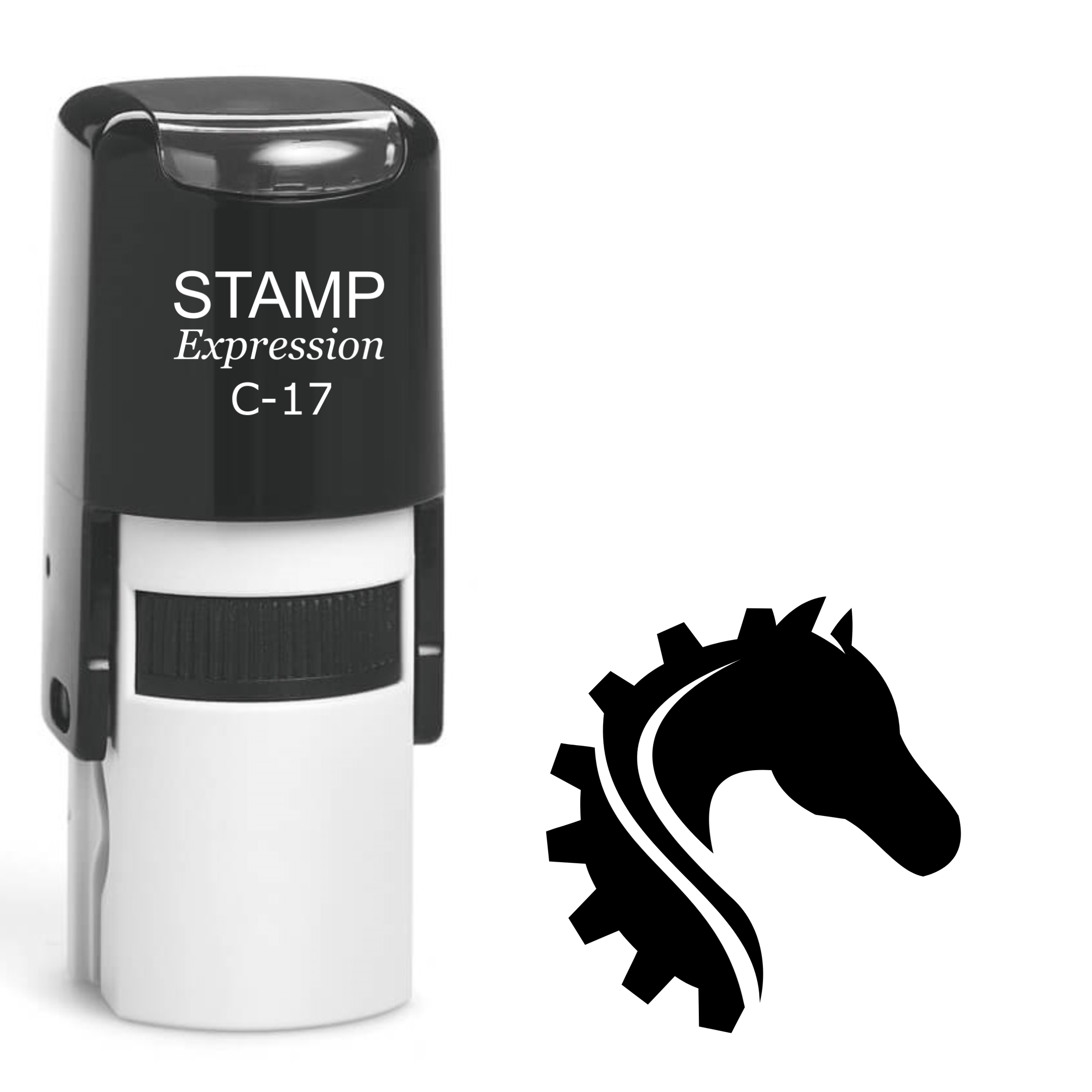 Horse Self Inking Rubber Stamp (SH-62483)