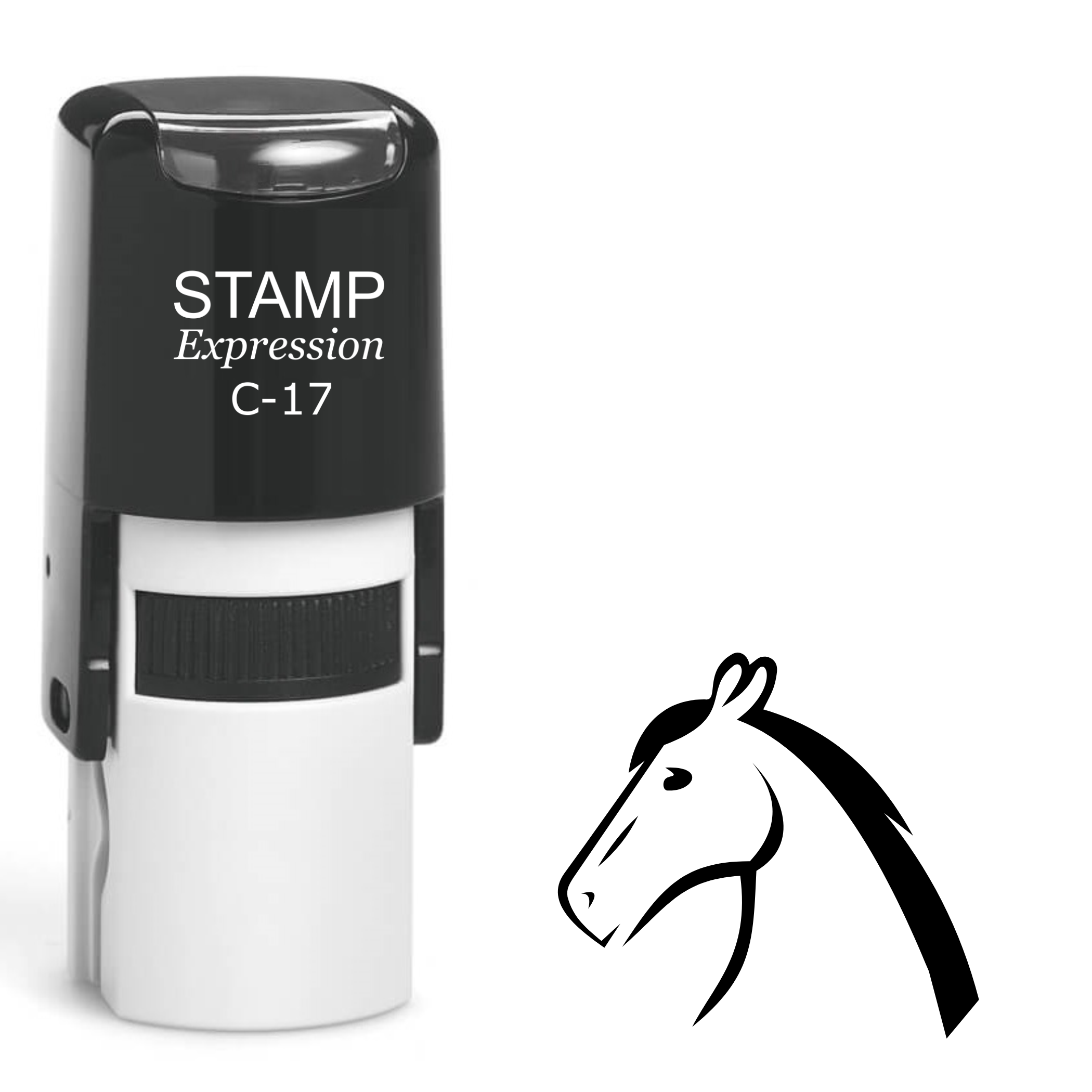 Horse Self Inking Rubber Stamp (SH-62485)