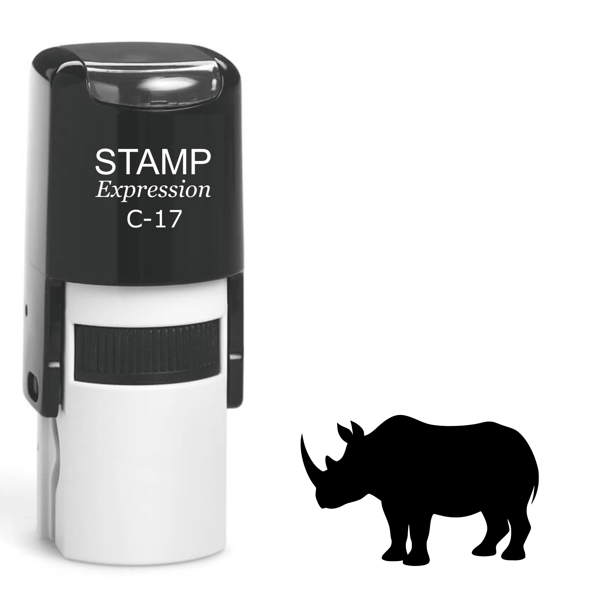 Rhinoceros Self Inking Rubber Stamp (SH-62494)