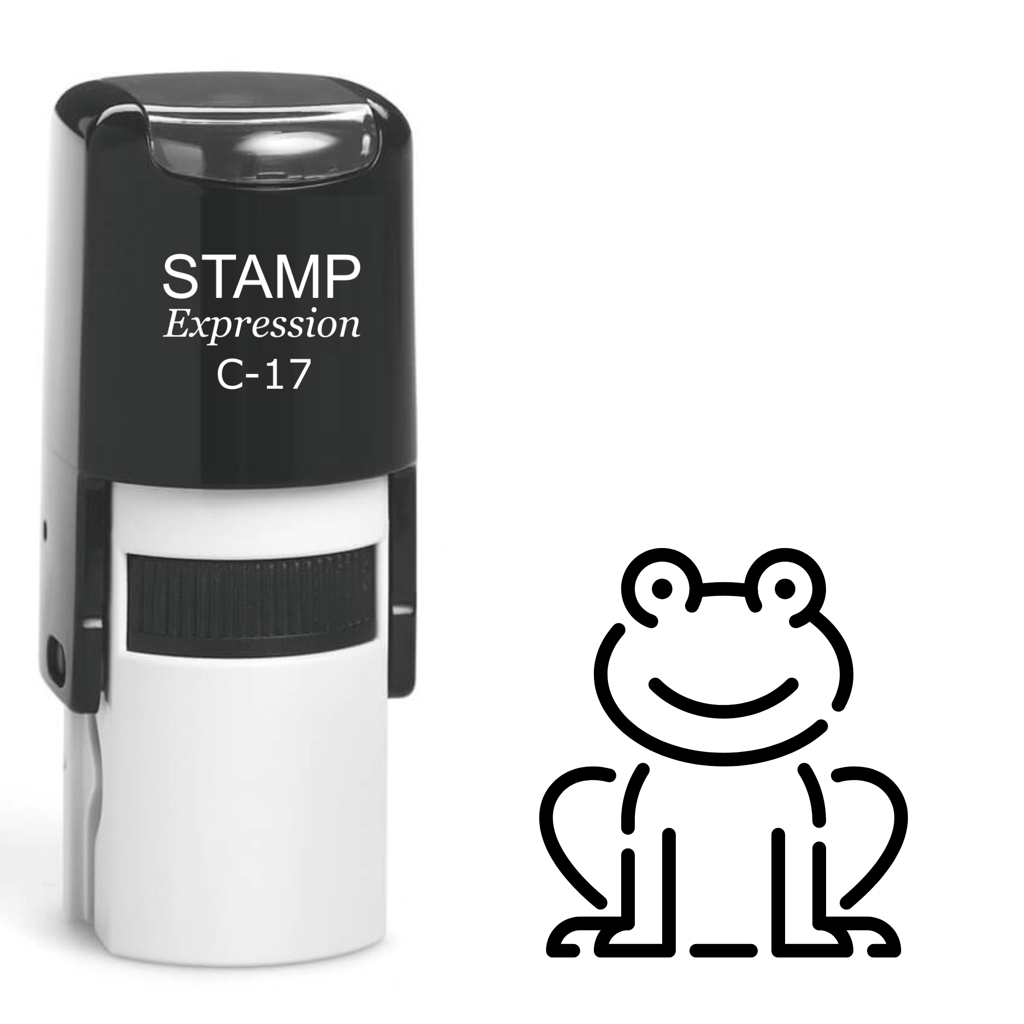 Frog Self Inking Rubber Stamp (SH-62504)