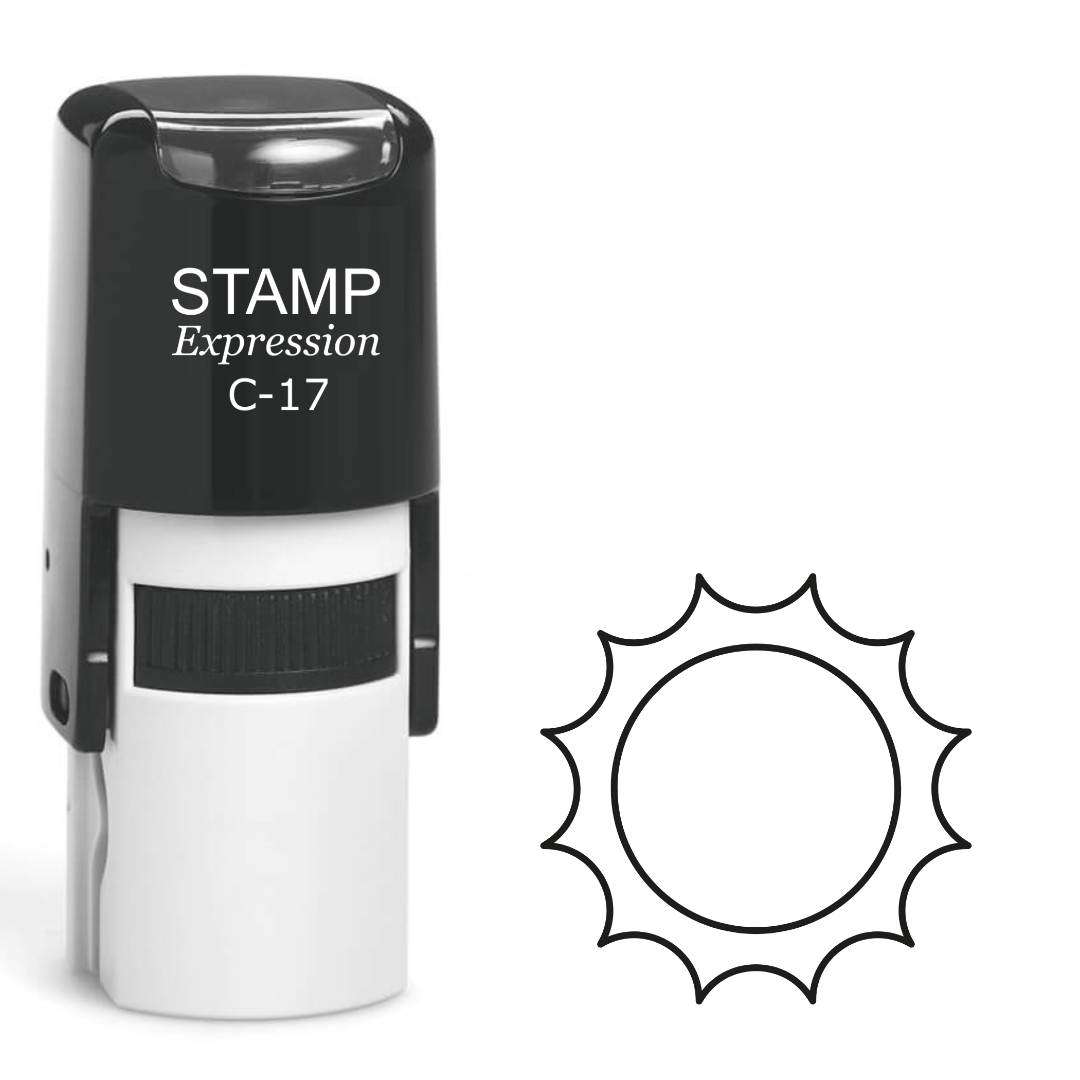 Sun Self Inking Rubber Stamp (SH-62505)