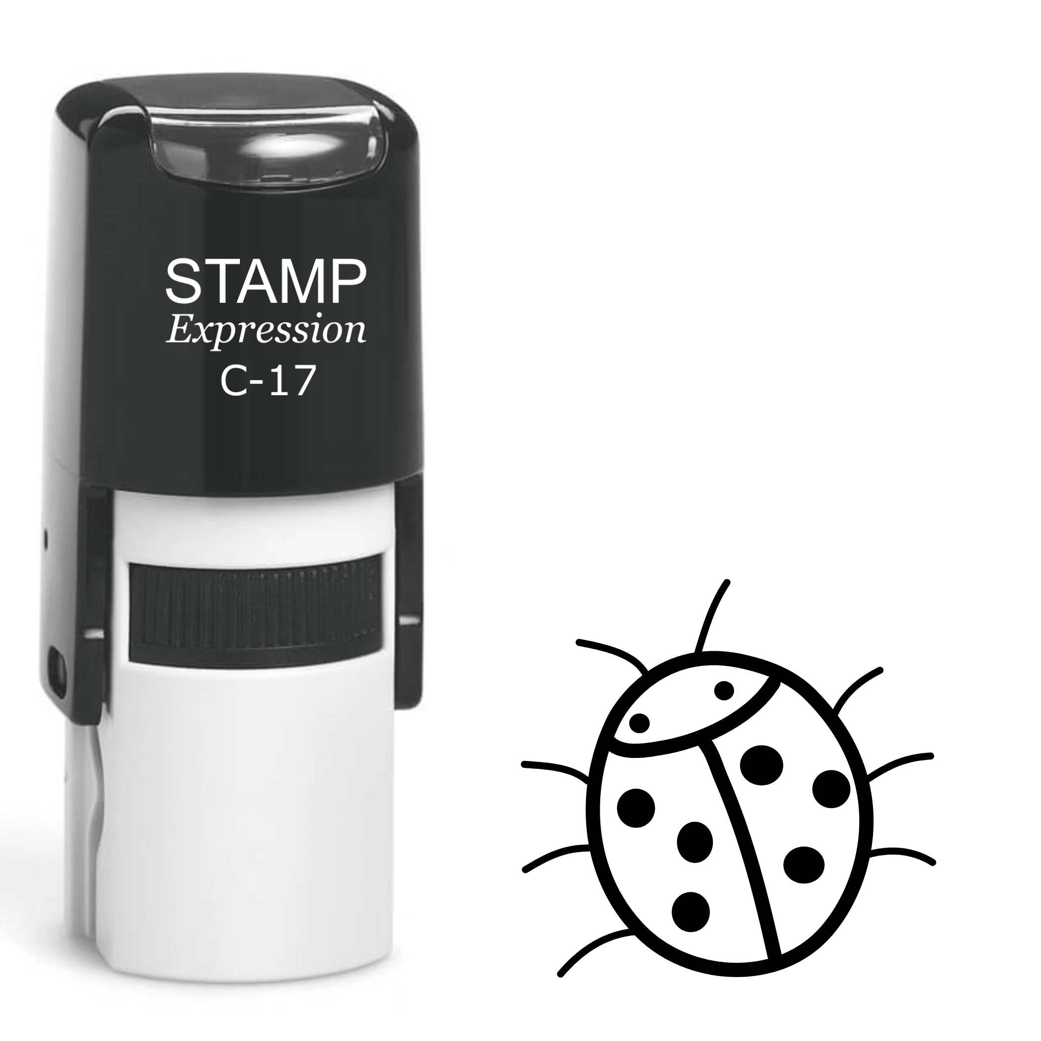 Ladybug Self Inking Rubber Stamp (SH-62515)