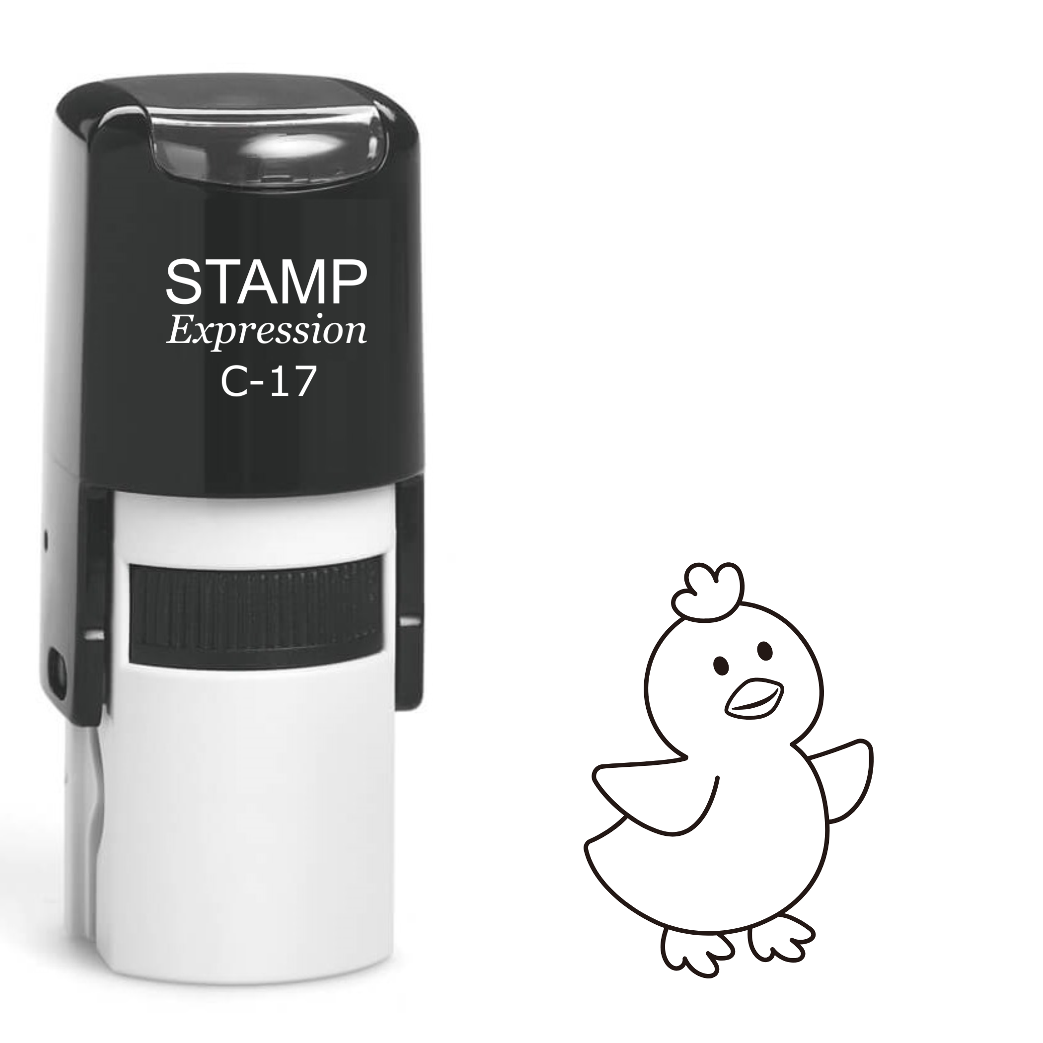 Baby Chick Self Inking Rubber Stamp (SH-62527)