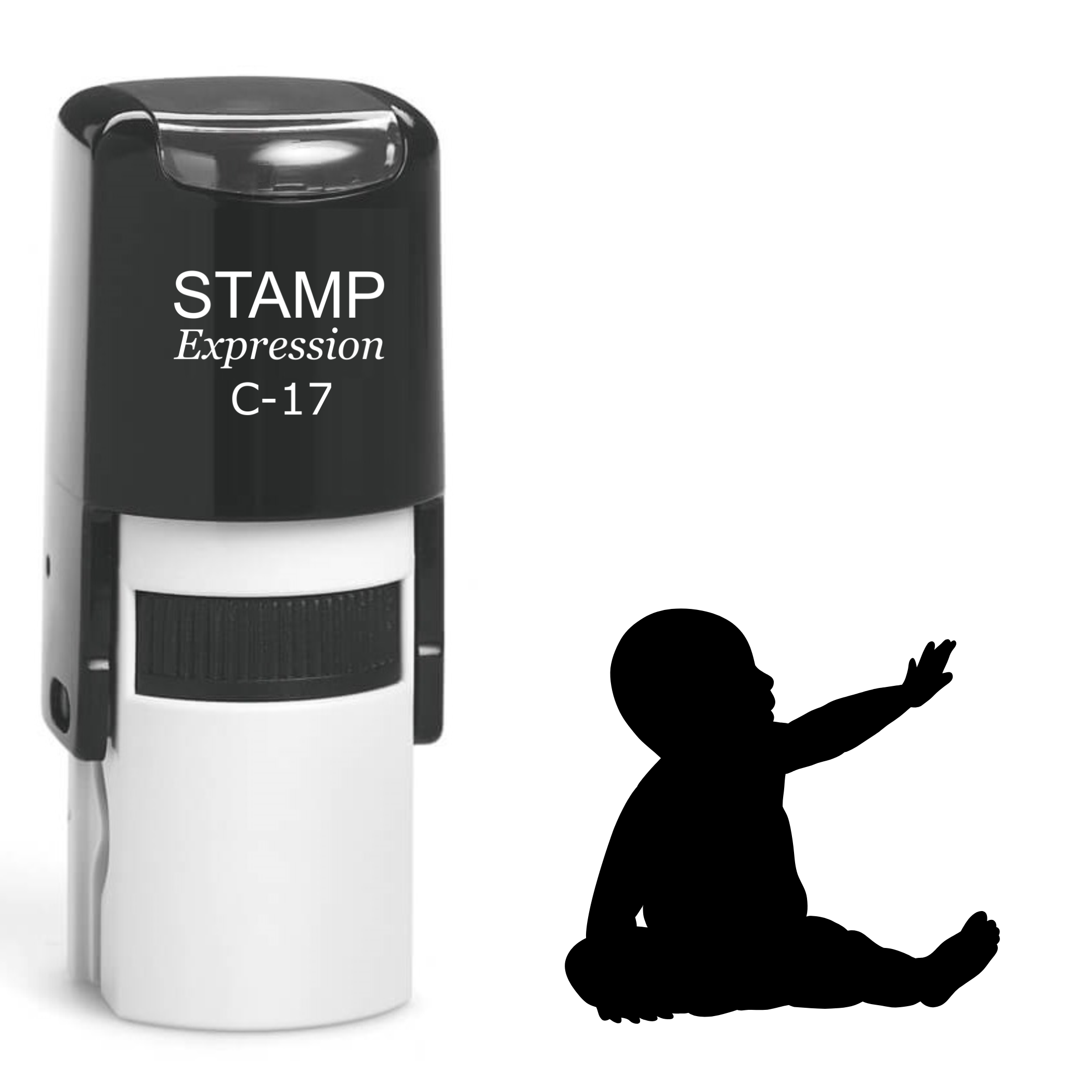 Baby Self Inking Rubber Stamp (SH-62529)