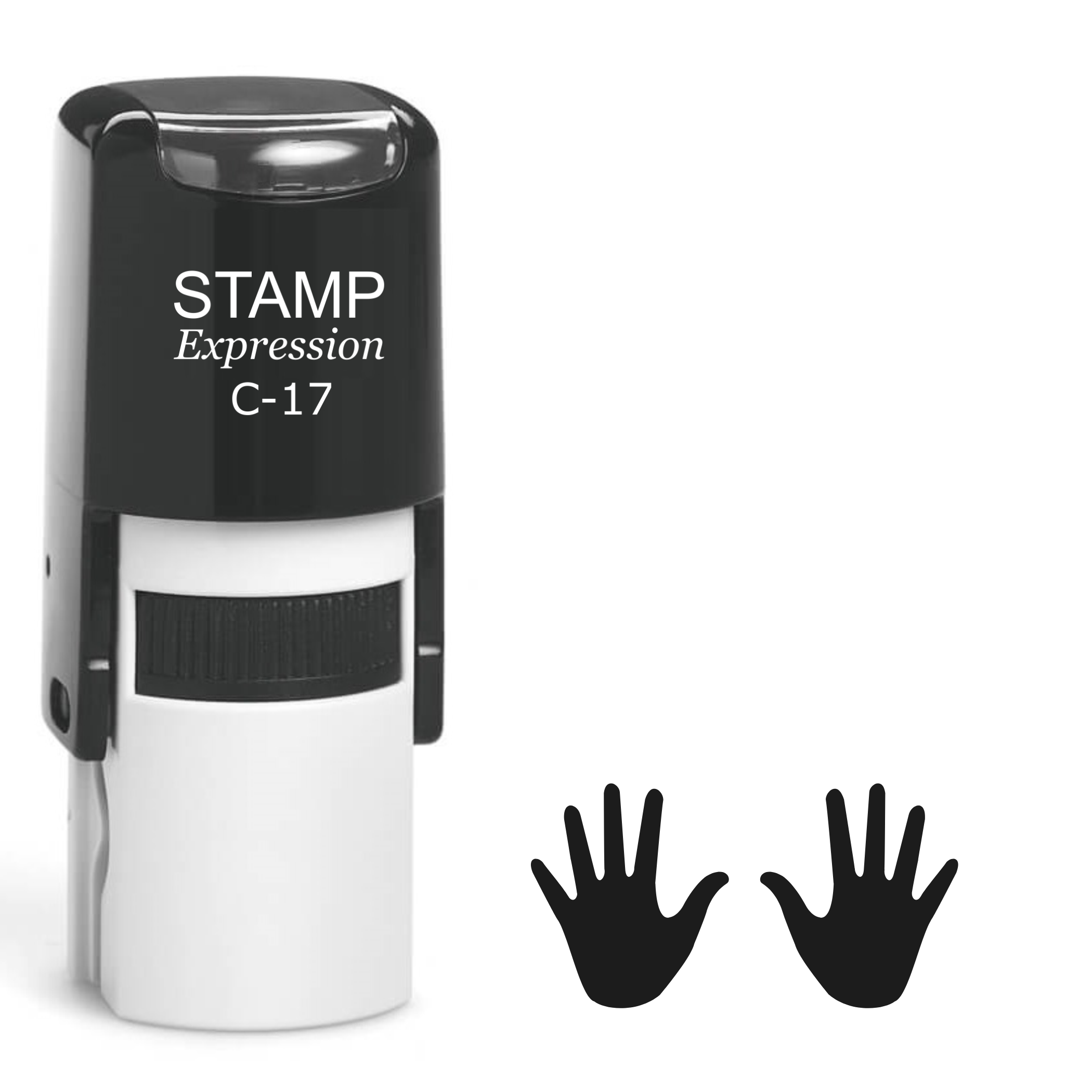 Hands Self Inking Rubber Stamp (SH-62530)