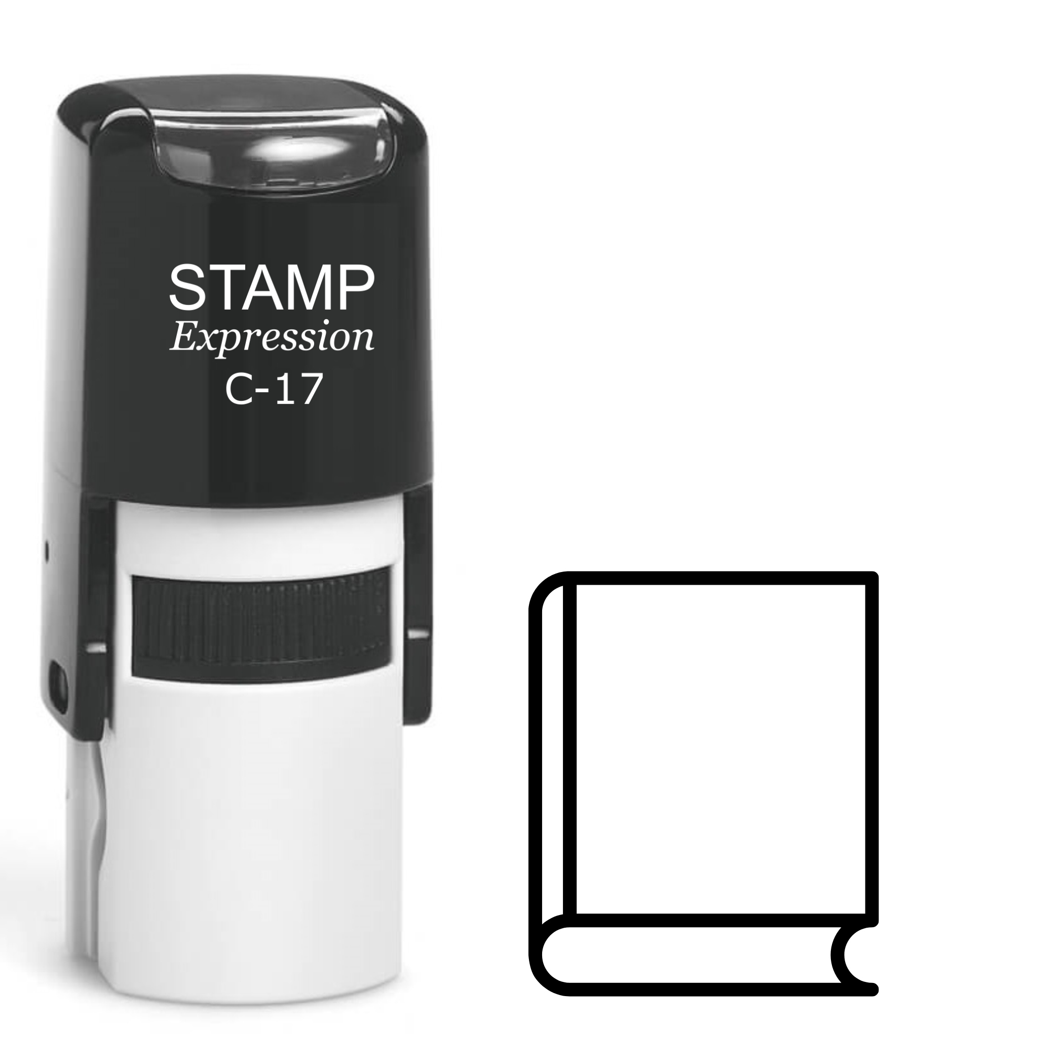 Book Self Inking Rubber Stamp (SH-62534)