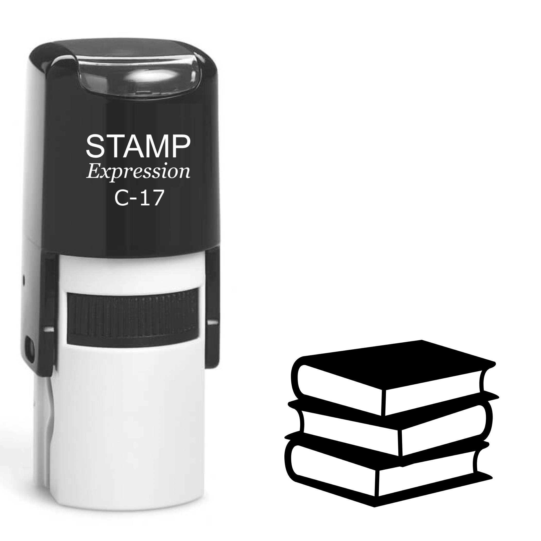 Books Self Inking Rubber Stamp (SH-62543)