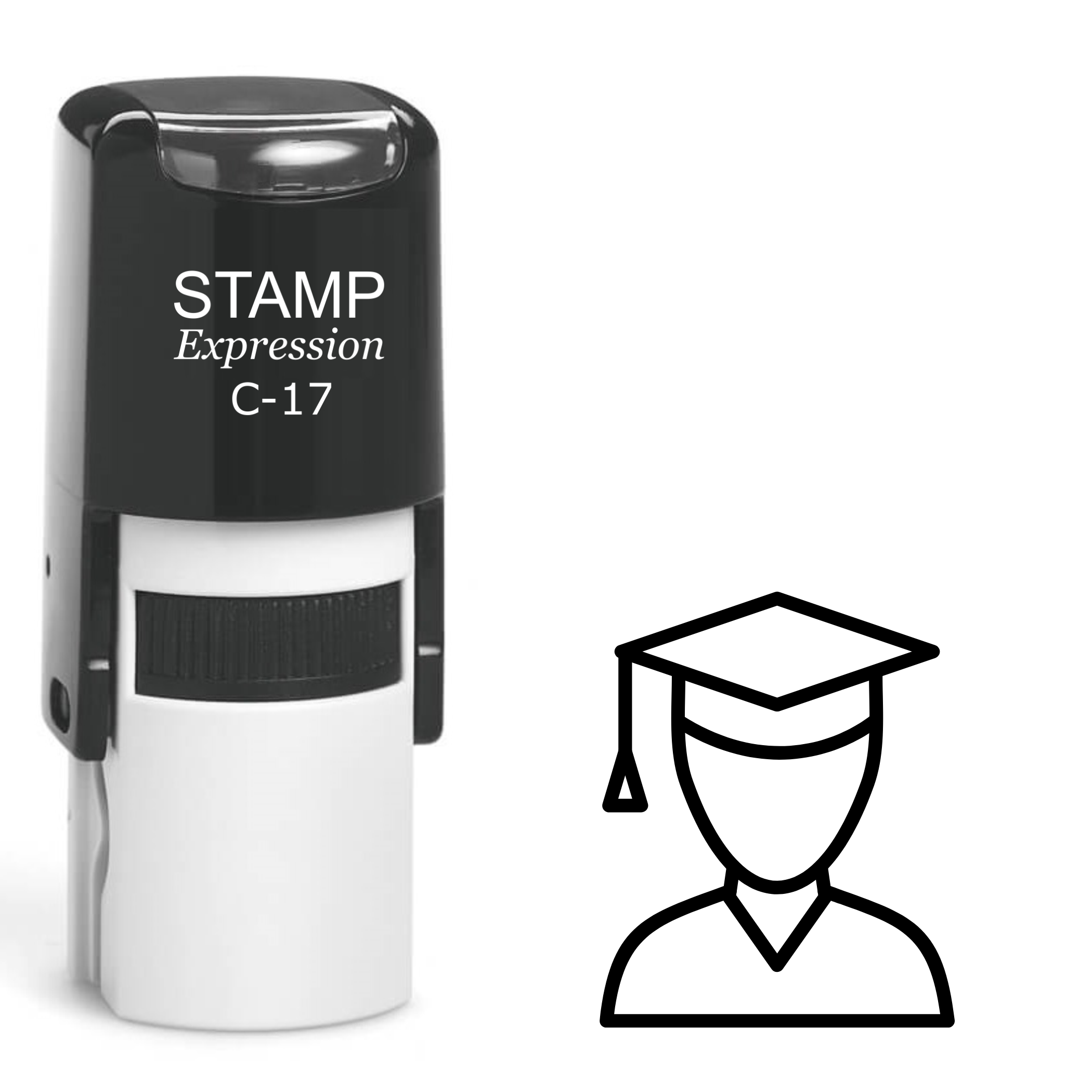 Graduate Self Inking Rubber Stamp (SH-62556)