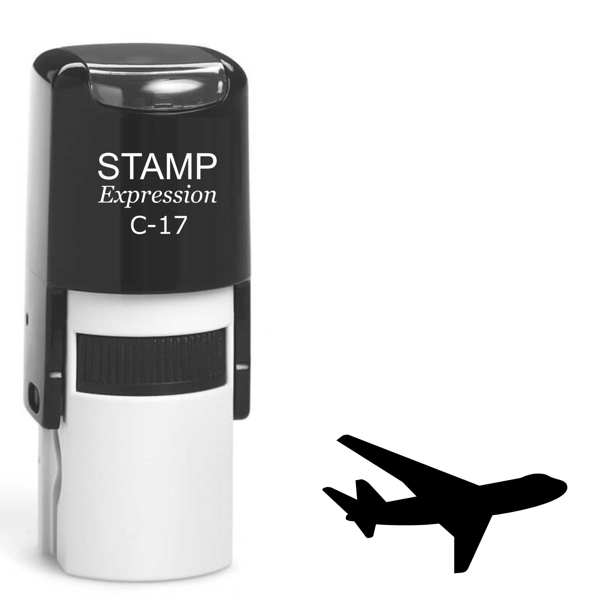 Plane Self Inking Rubber Stamp (SH-62561)