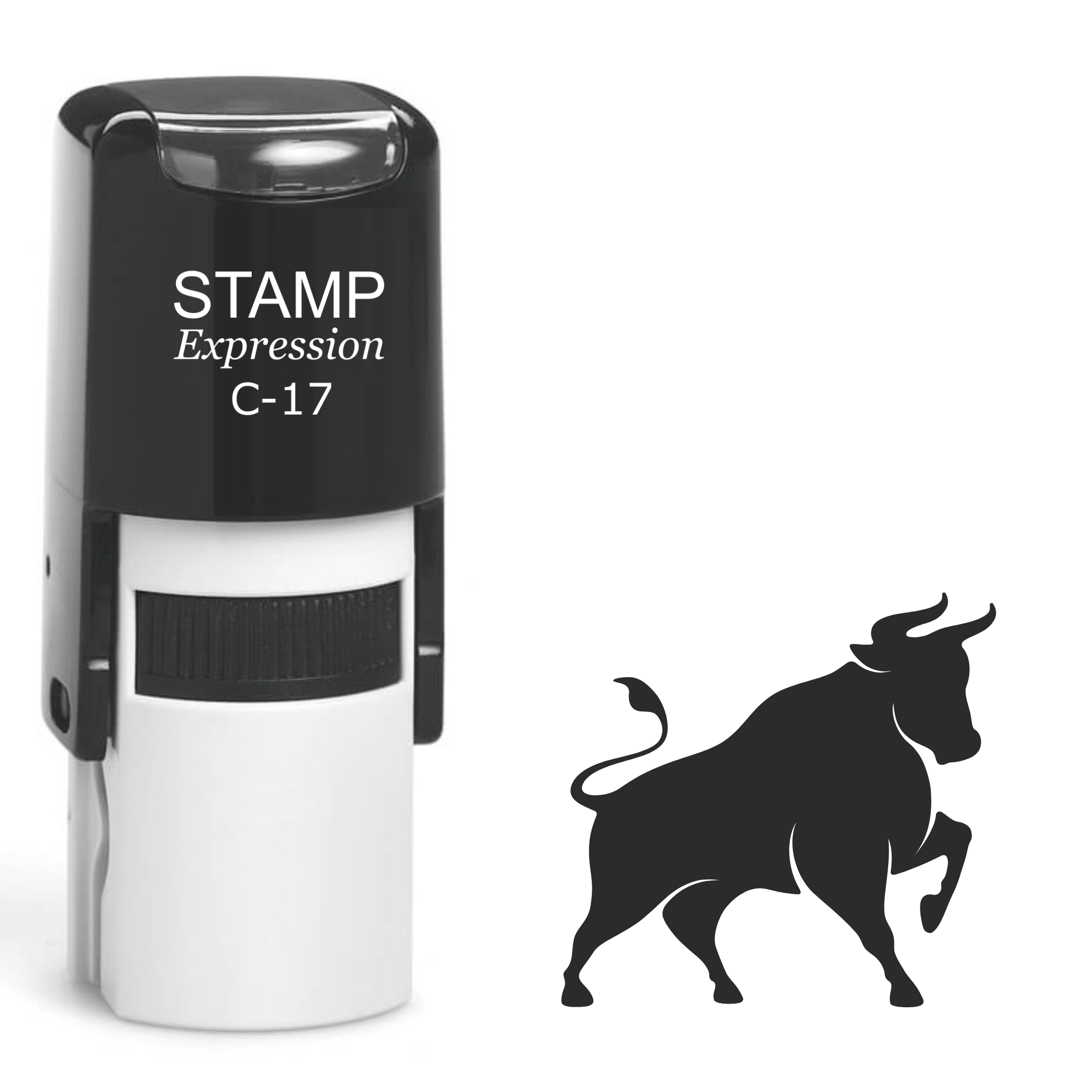 Bull Self Inking Rubber Stamp (SH-62563)