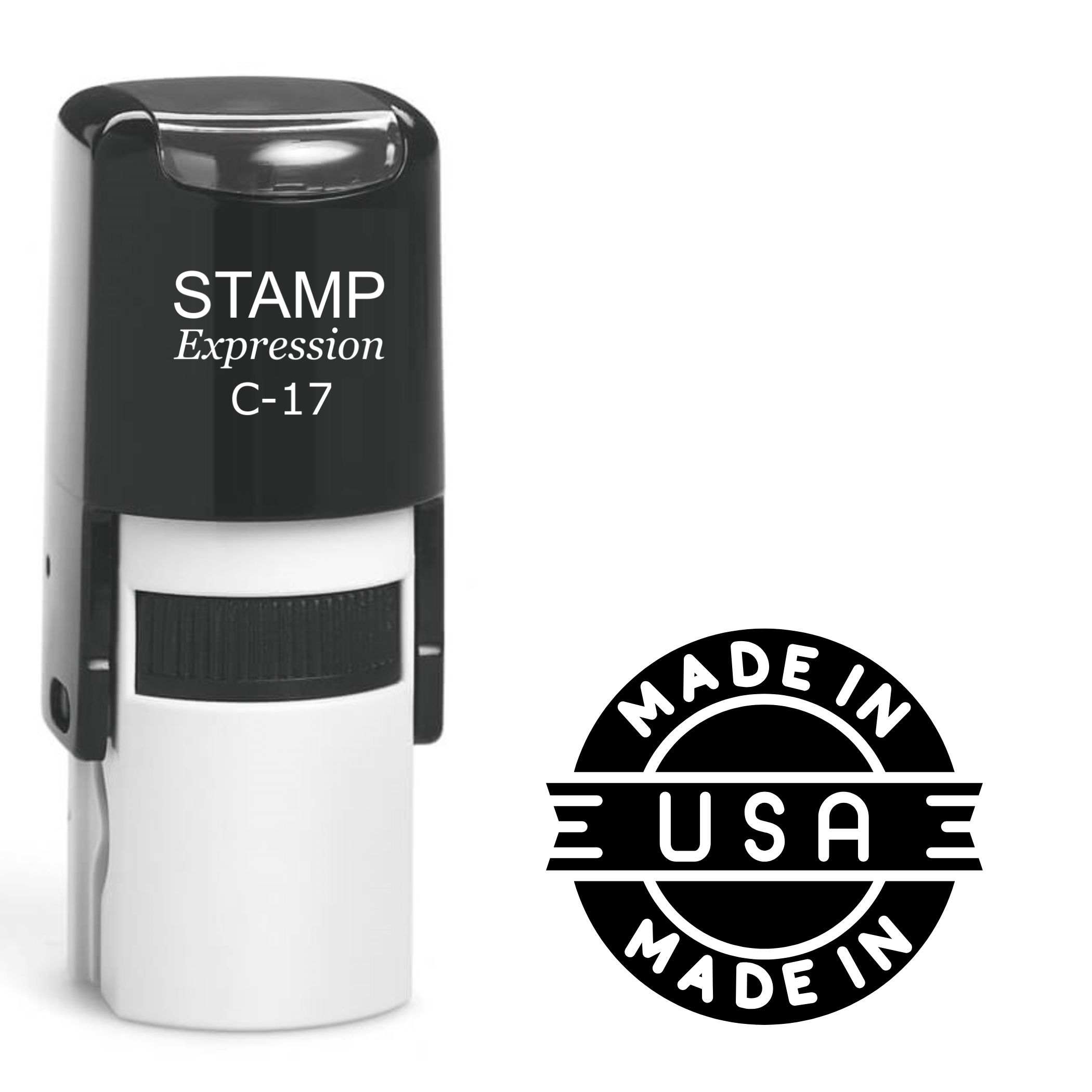 Made in USA Self Inking Rubber Stamp (SH-62567)