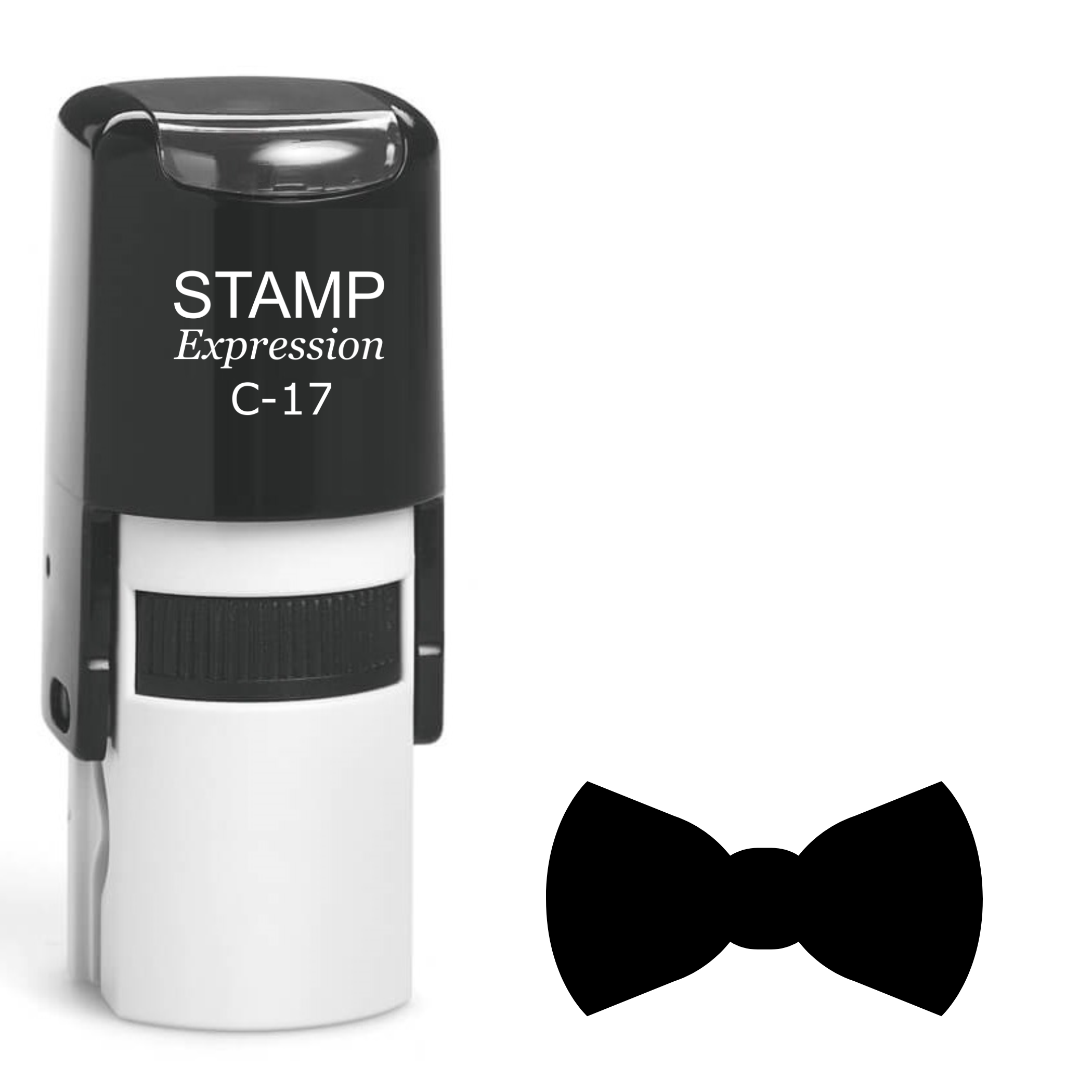 Bow Tie Self Inking Rubber Stamp (SH-62572)
