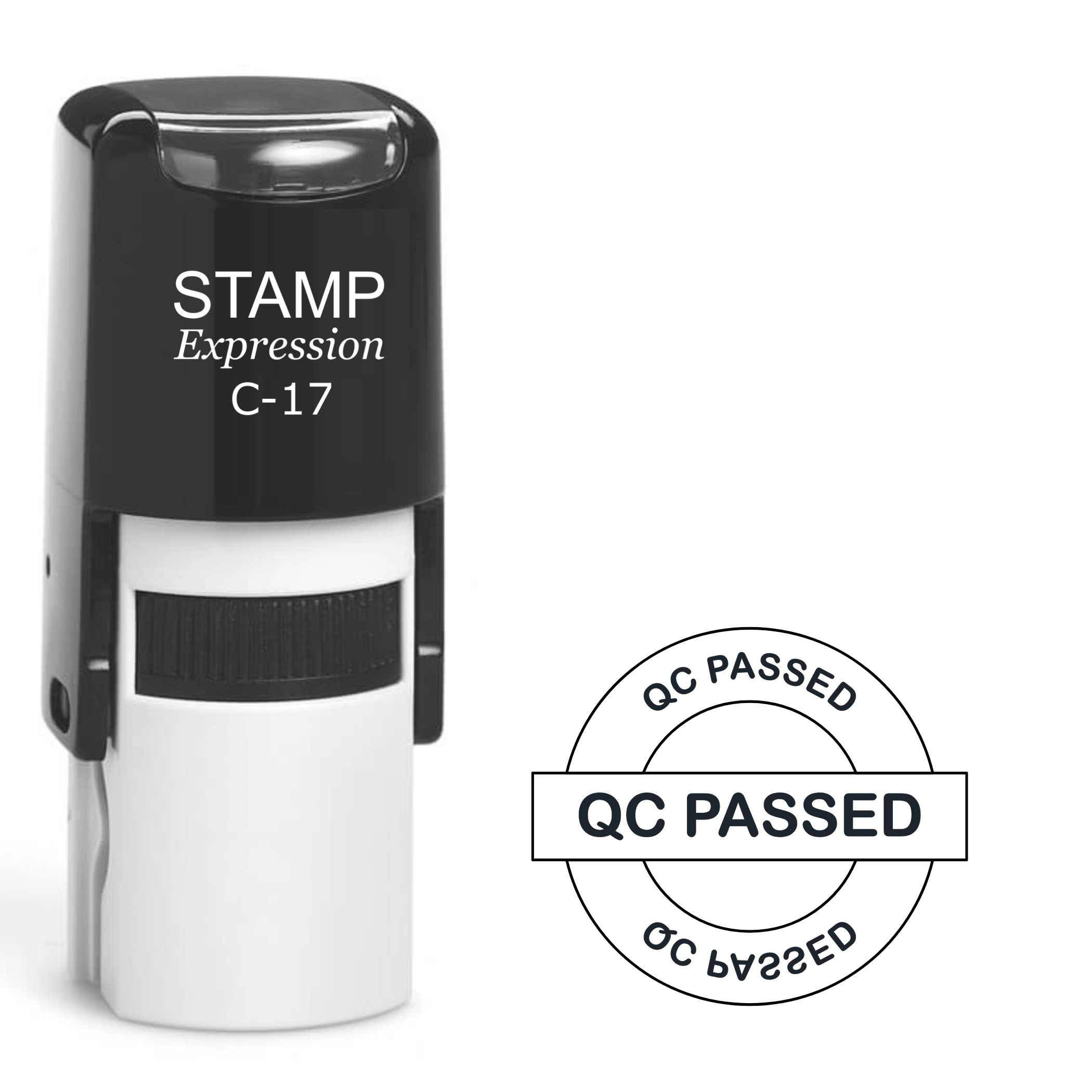 QC Passed Self Inking Rubber Stamp (SH-62578)