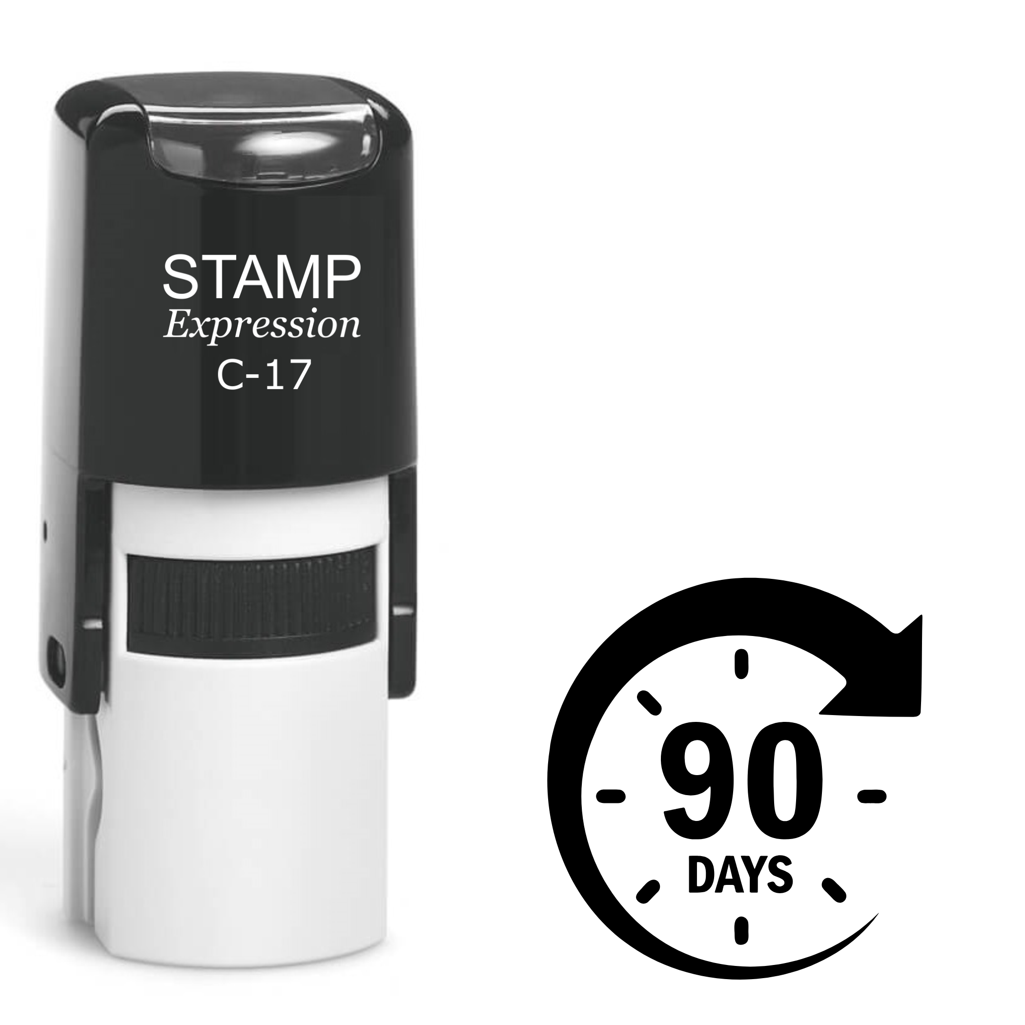 90 Days Self Inking Rubber Stamp (SH-62581)