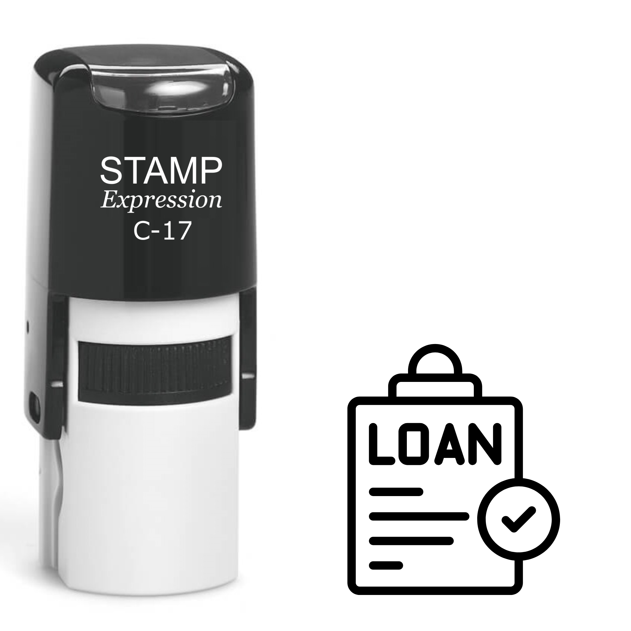 Loan Self Inking Rubber Stamp (SH-62591)