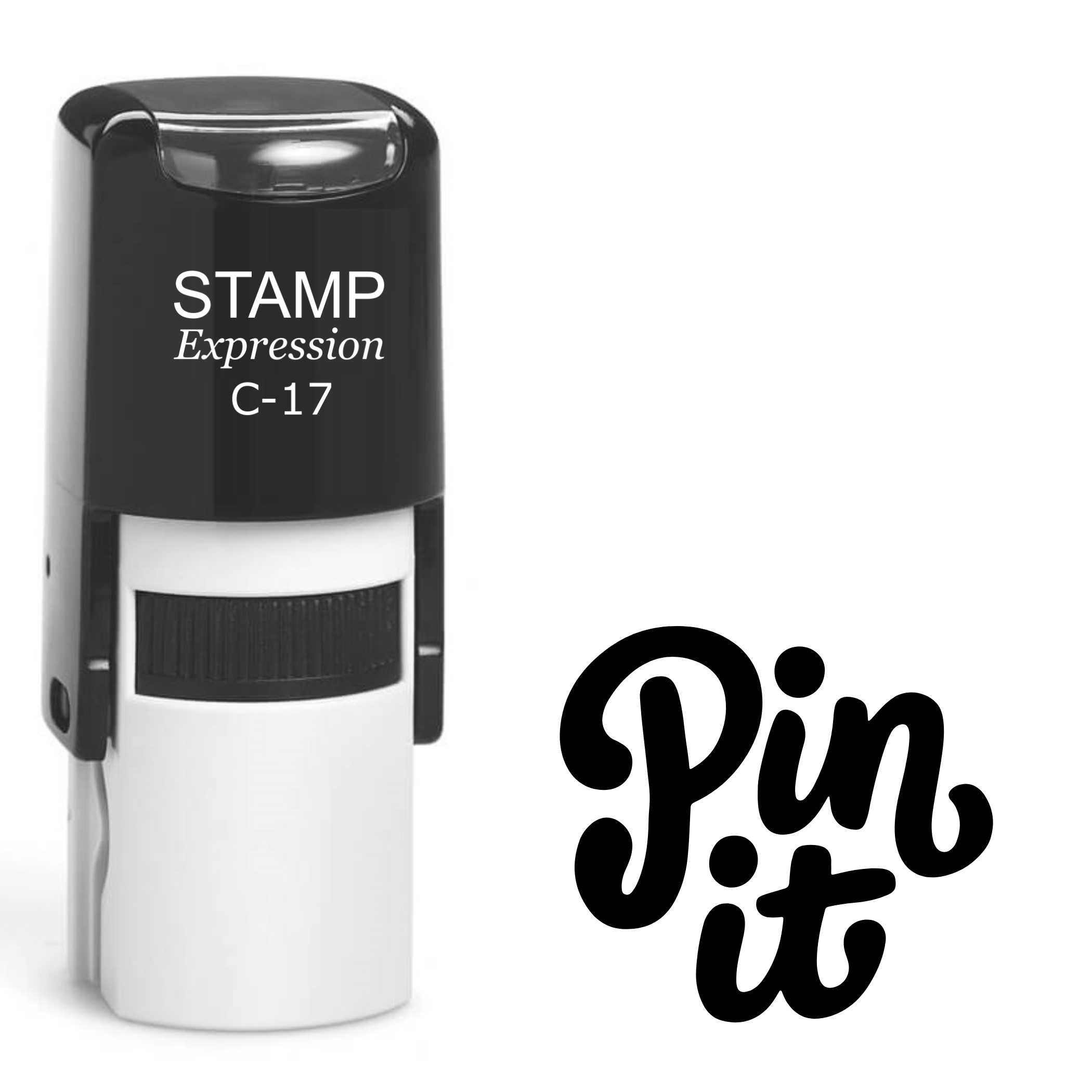 Pin It Self Inking Rubber Stamp (SH-62612)