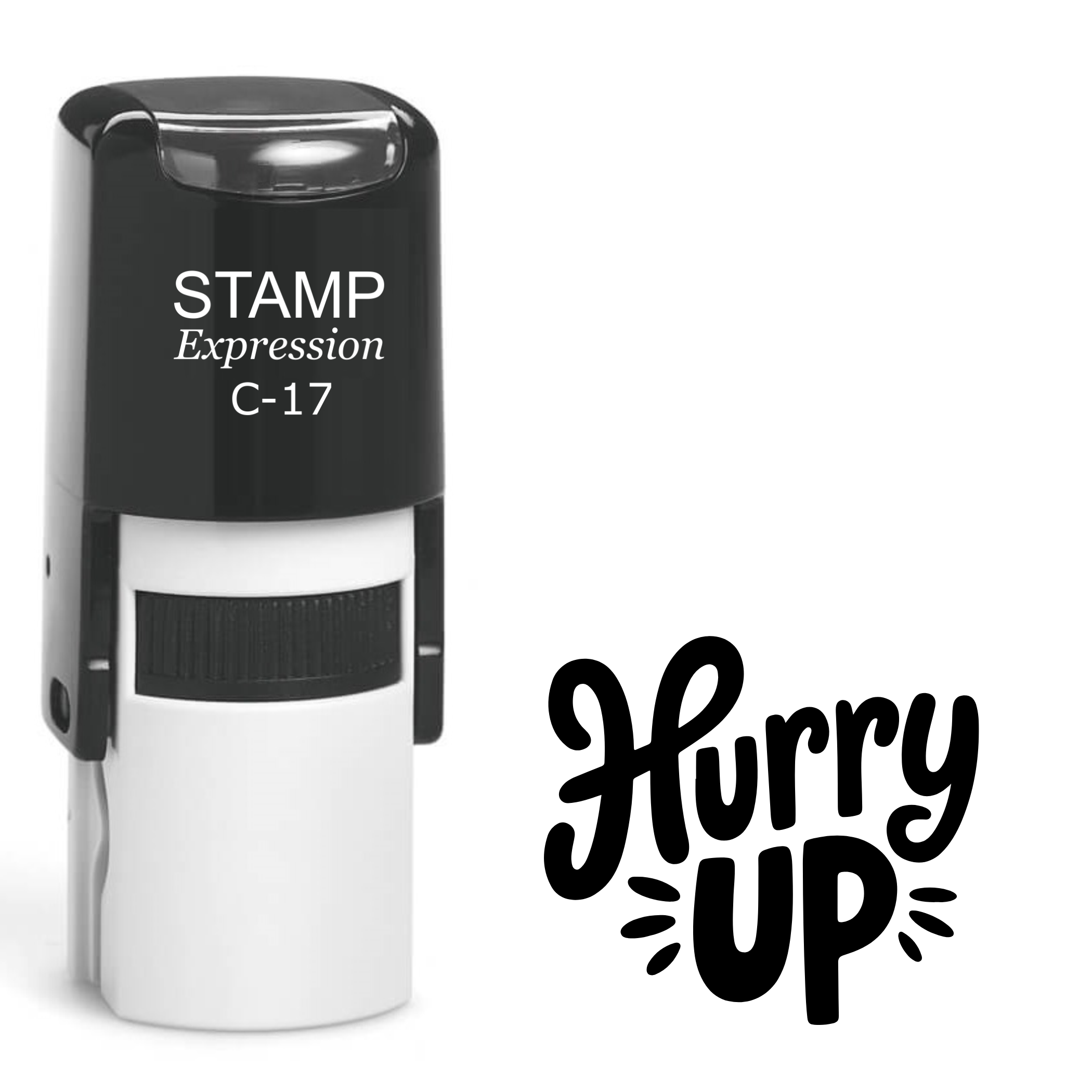 Hurry Up Self Inking Rubber Stamp (SH-62618)